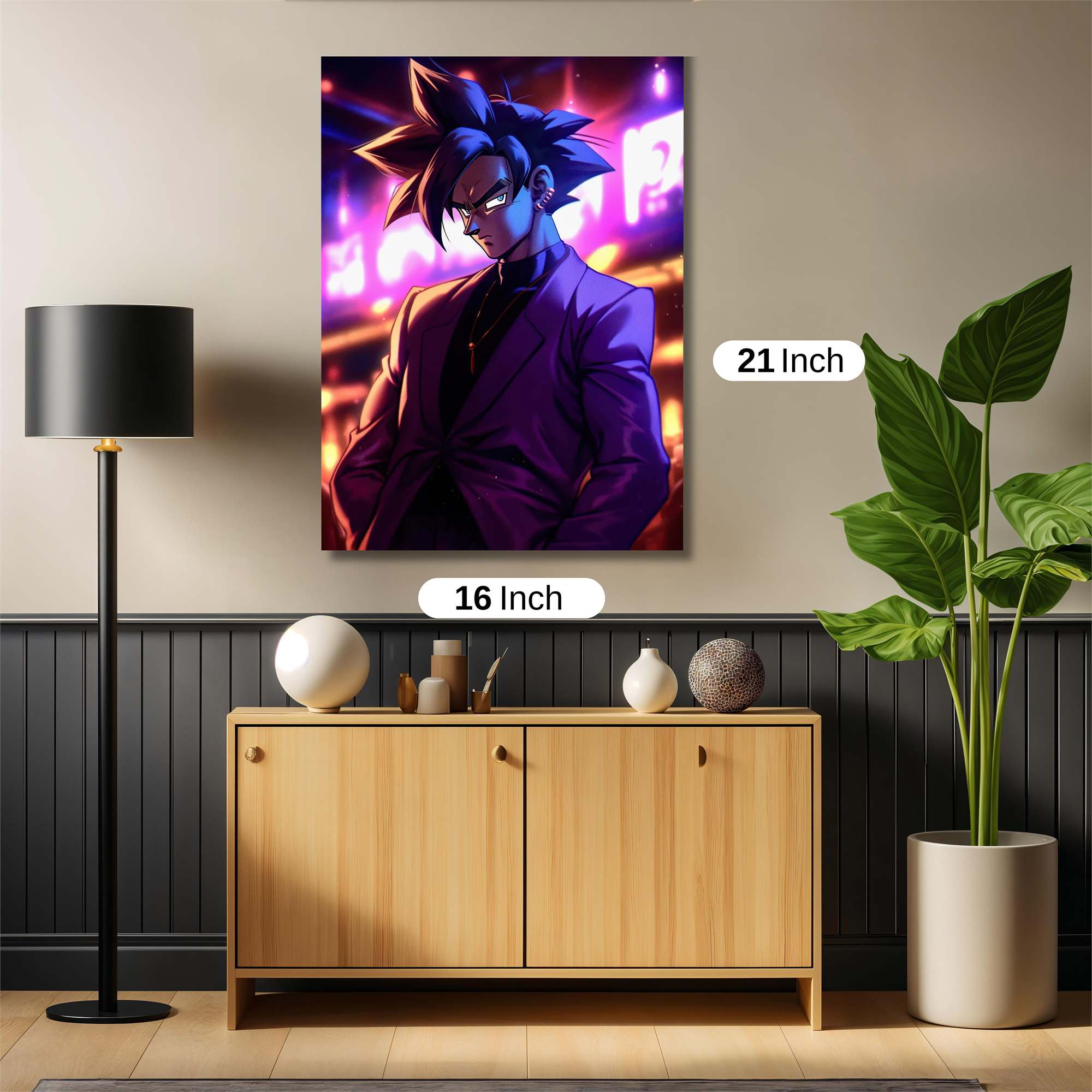 Goku Vibrance Safe Wall Magnetic / M
