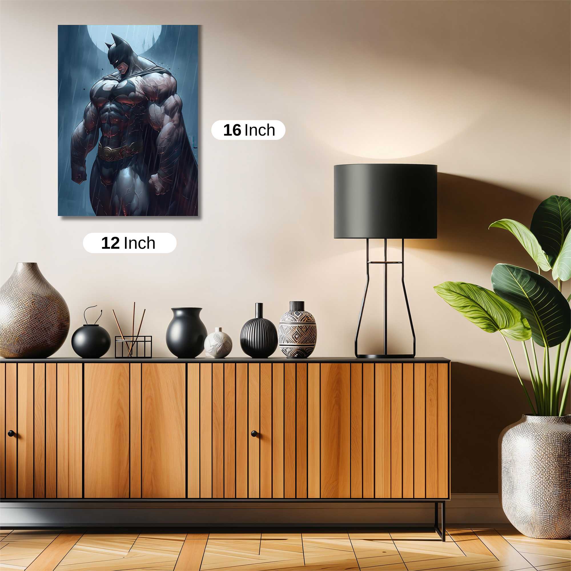 Batman Resolute Safe Wall Magnetic / M