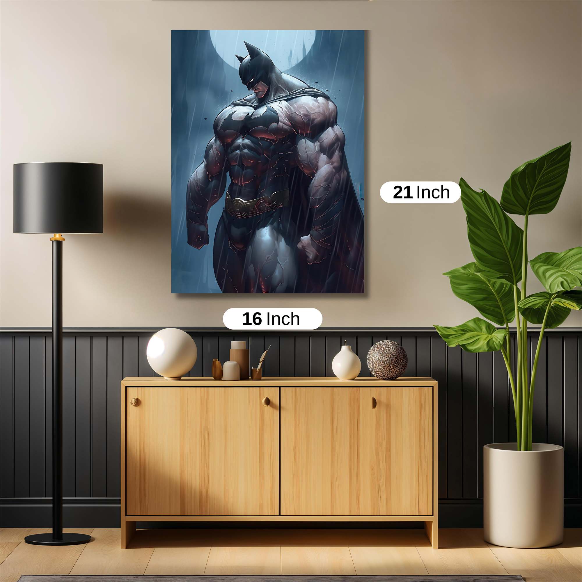 Batman Resolute Safe Wall Magnetic / M