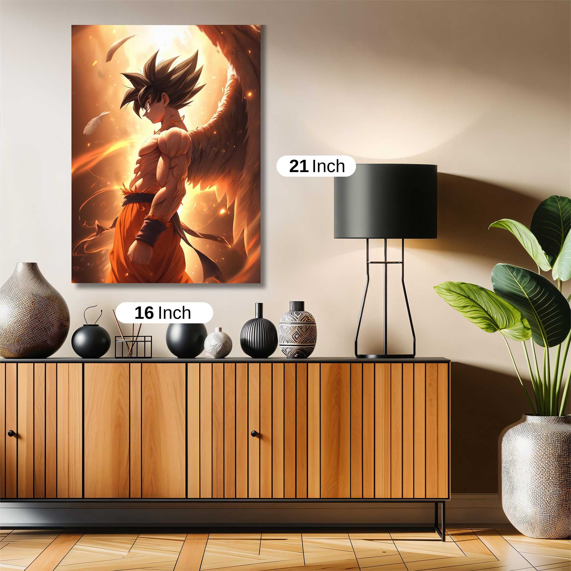 Goku Ascendance Safe Wall Magnetic / M