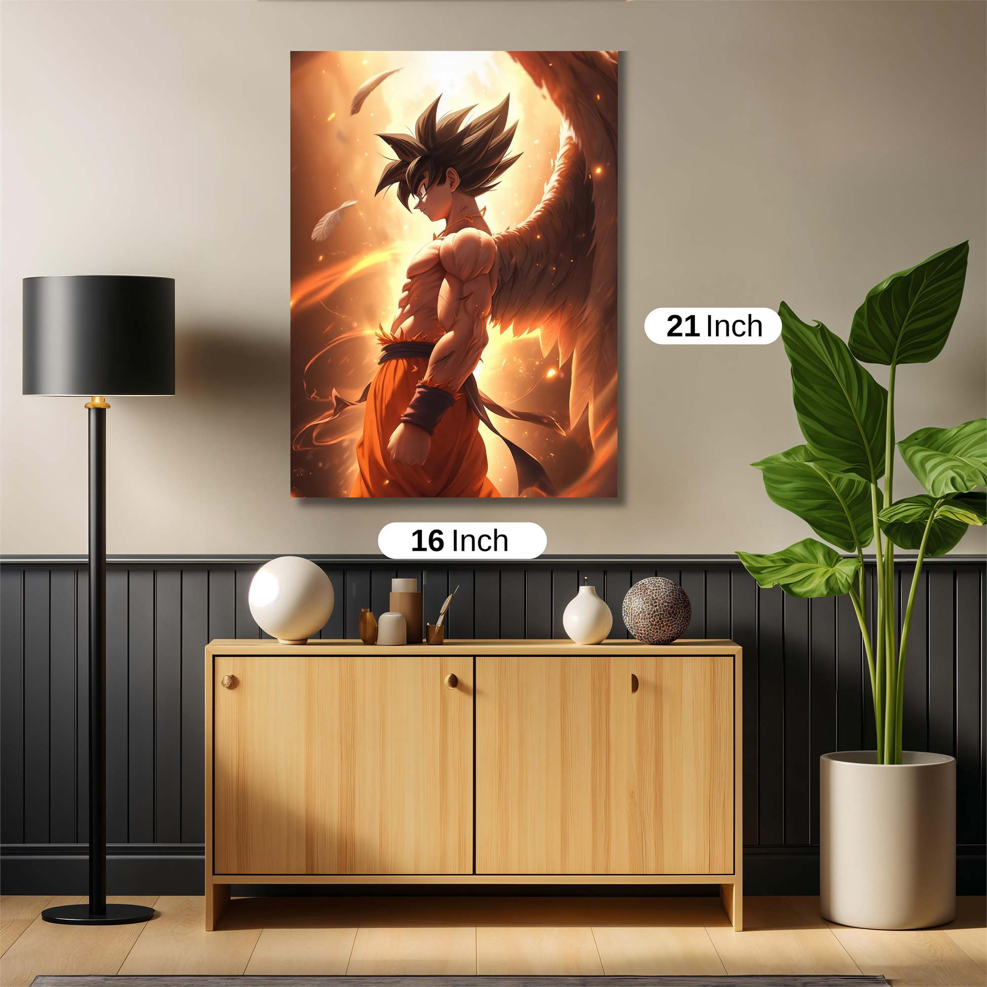 Goku Ascendance Safe Wall Magnetic / M
