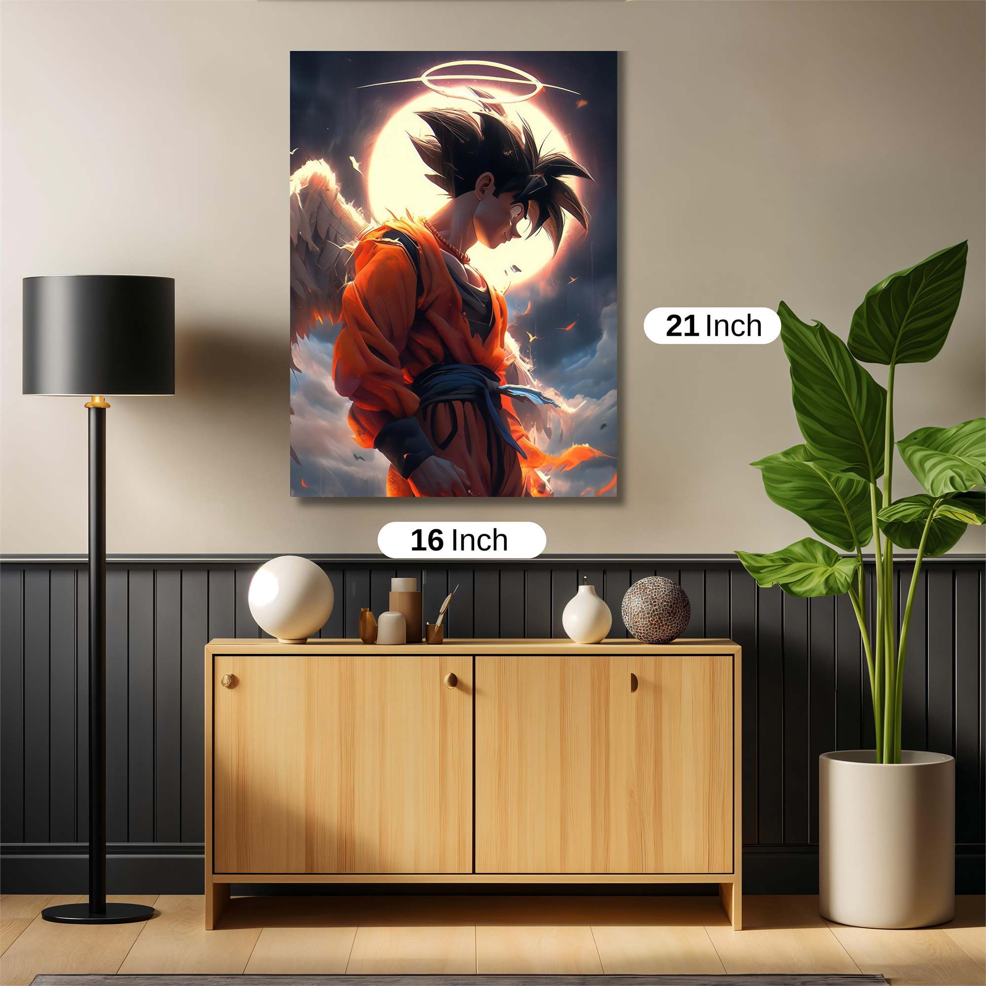 Heavenly Warrior Safe Wall Magnetic / M