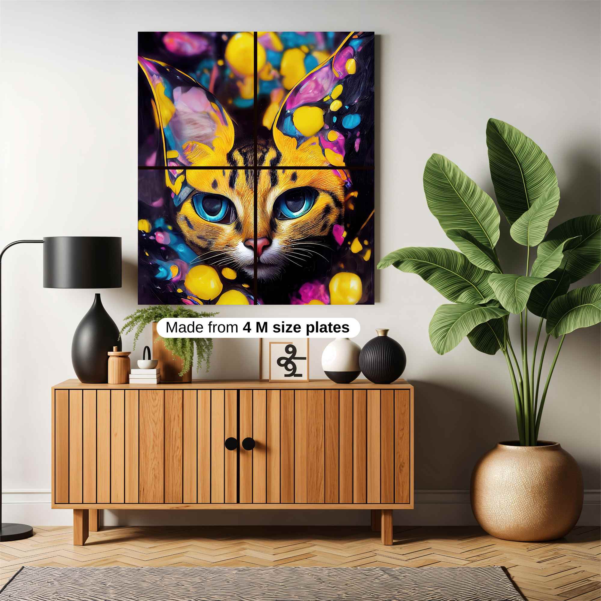 Vibrant Whiskers Safe Wall Magnetic / M