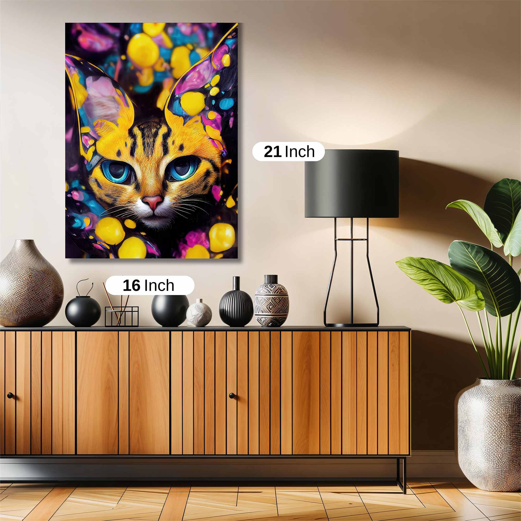 Vibrant Whiskers Safe Wall Magnetic / M