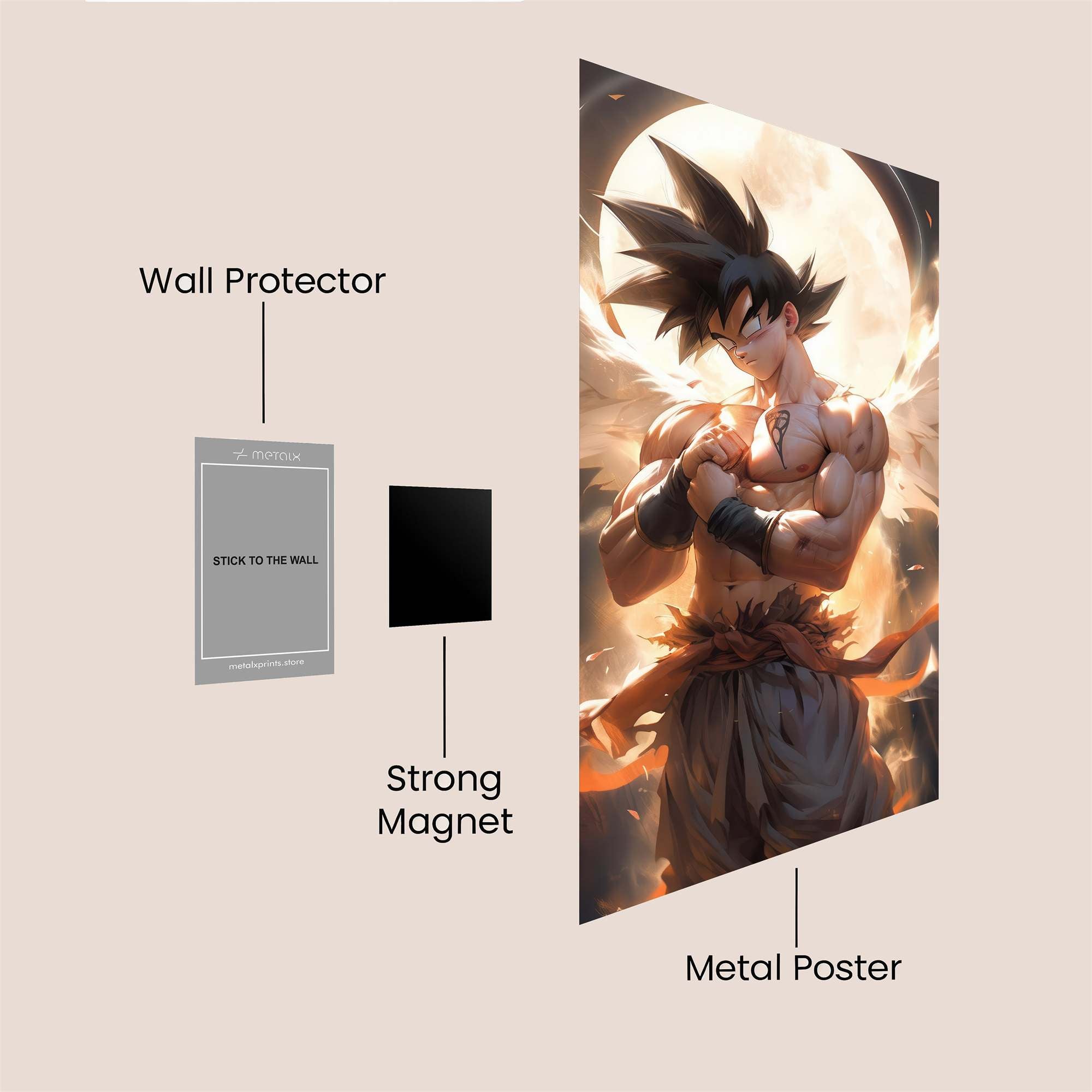 Angelic Resolve Safe Wall Magnetic / M