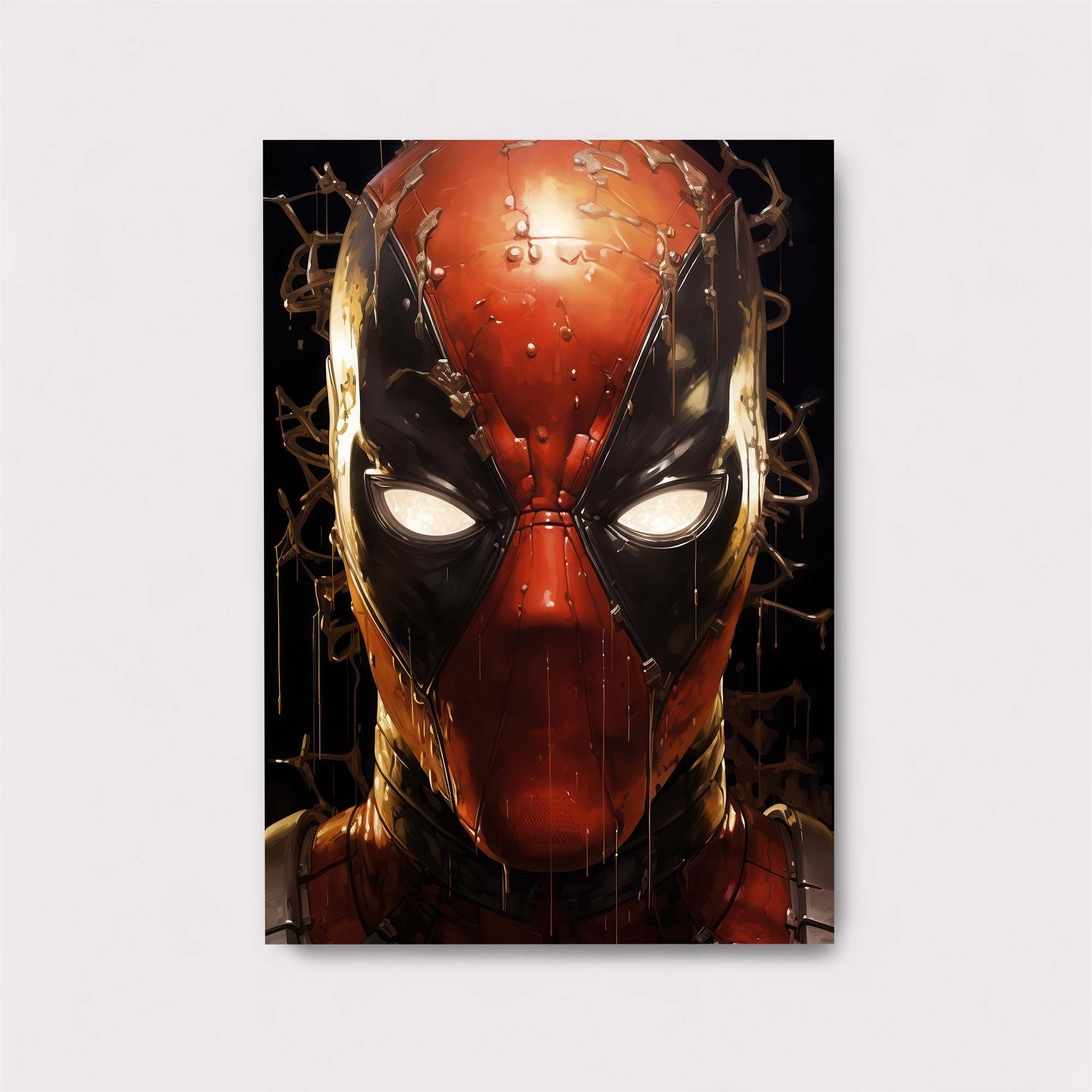 Deadpool Drenched Safe Wall Magnetic / M