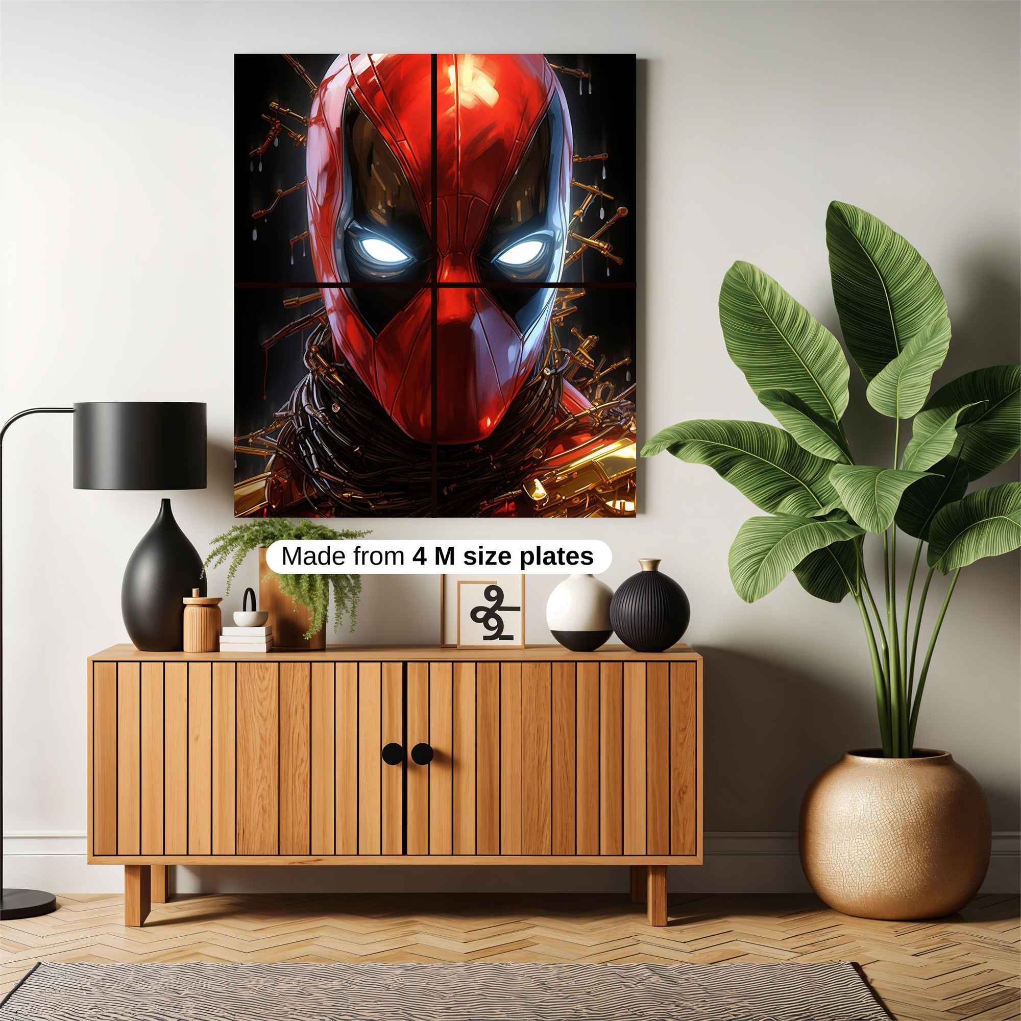 Deadpool Dazzle Safe Wall Magnetic / M