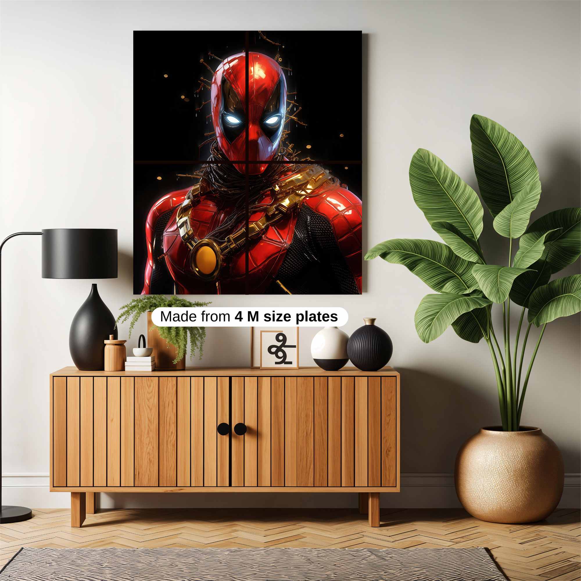 Spider-Man Illuminated Safe Wall Magnetic / M
