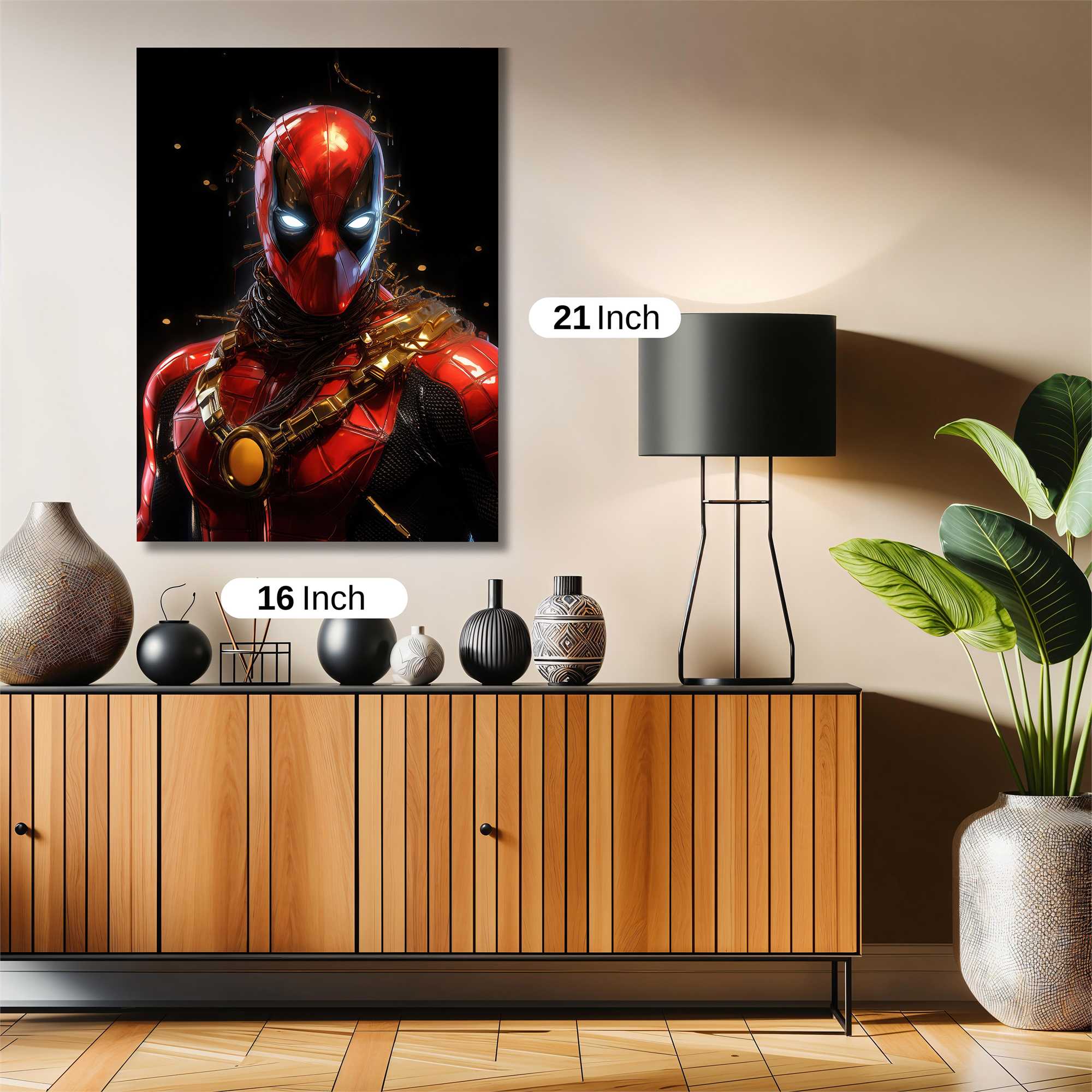 Spider-Man Illuminated Safe Wall Magnetic / M