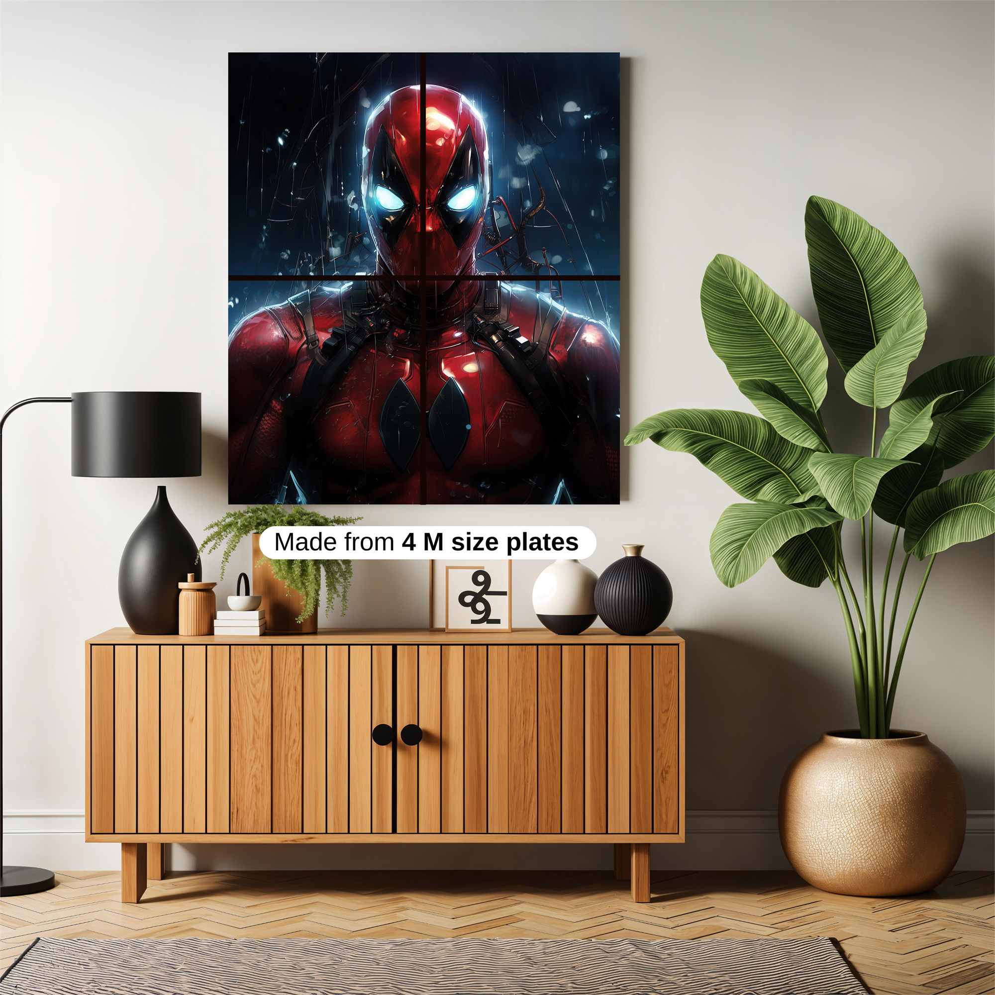 Deadpool Illuminated Safe Wall Magnetic / M
