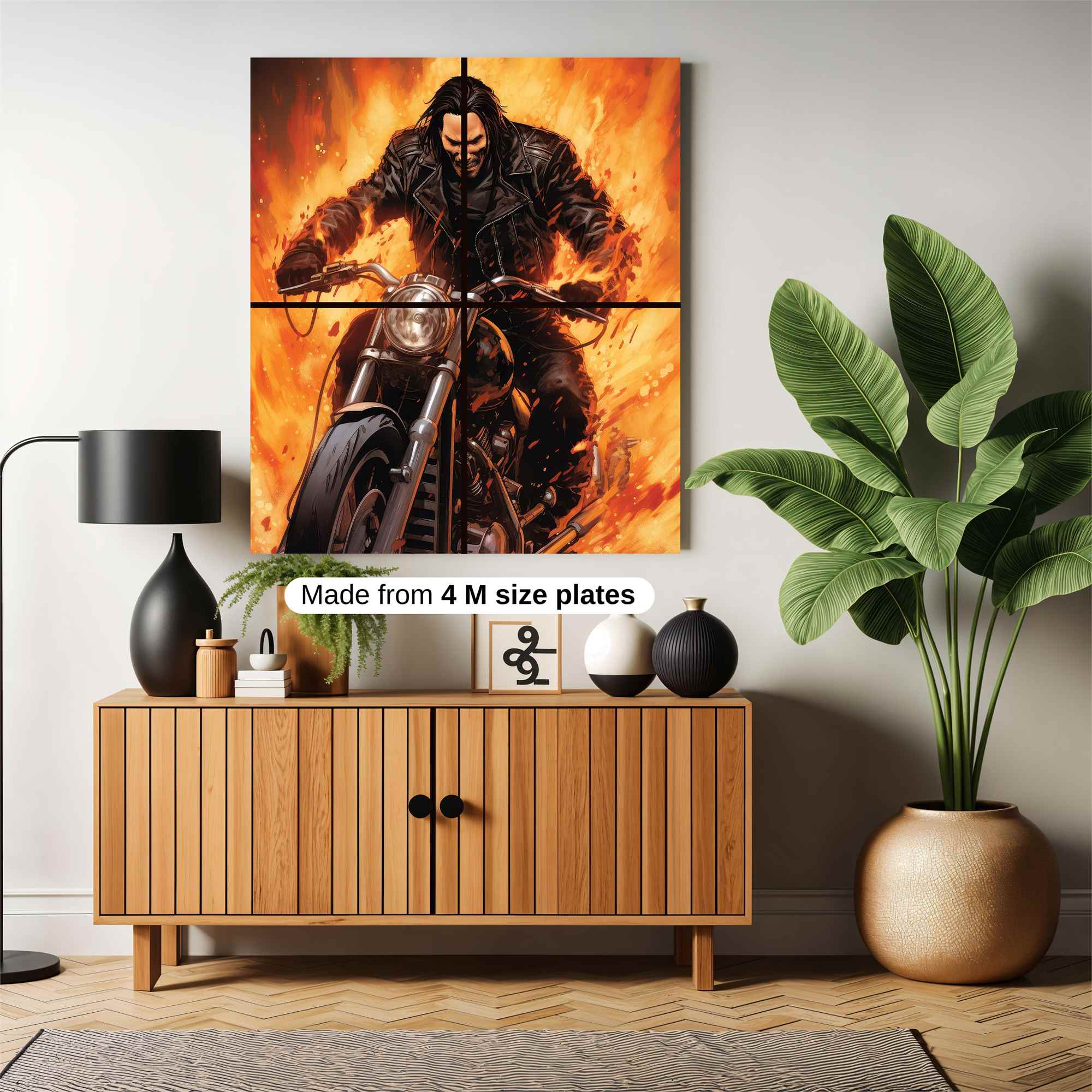 Ghost Blaze Safe Wall Magnetic / M