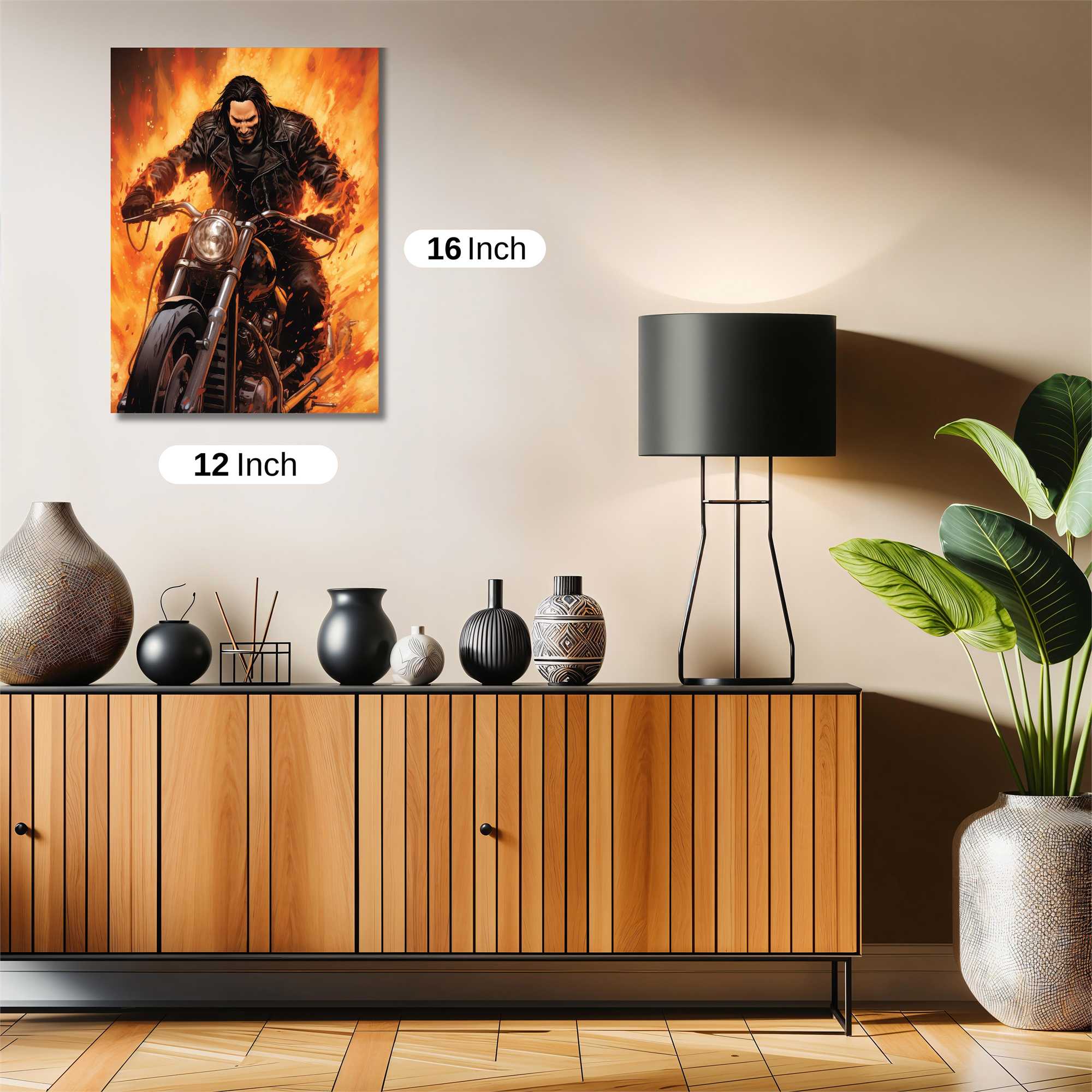 Ghost Blaze Safe Wall Magnetic / M