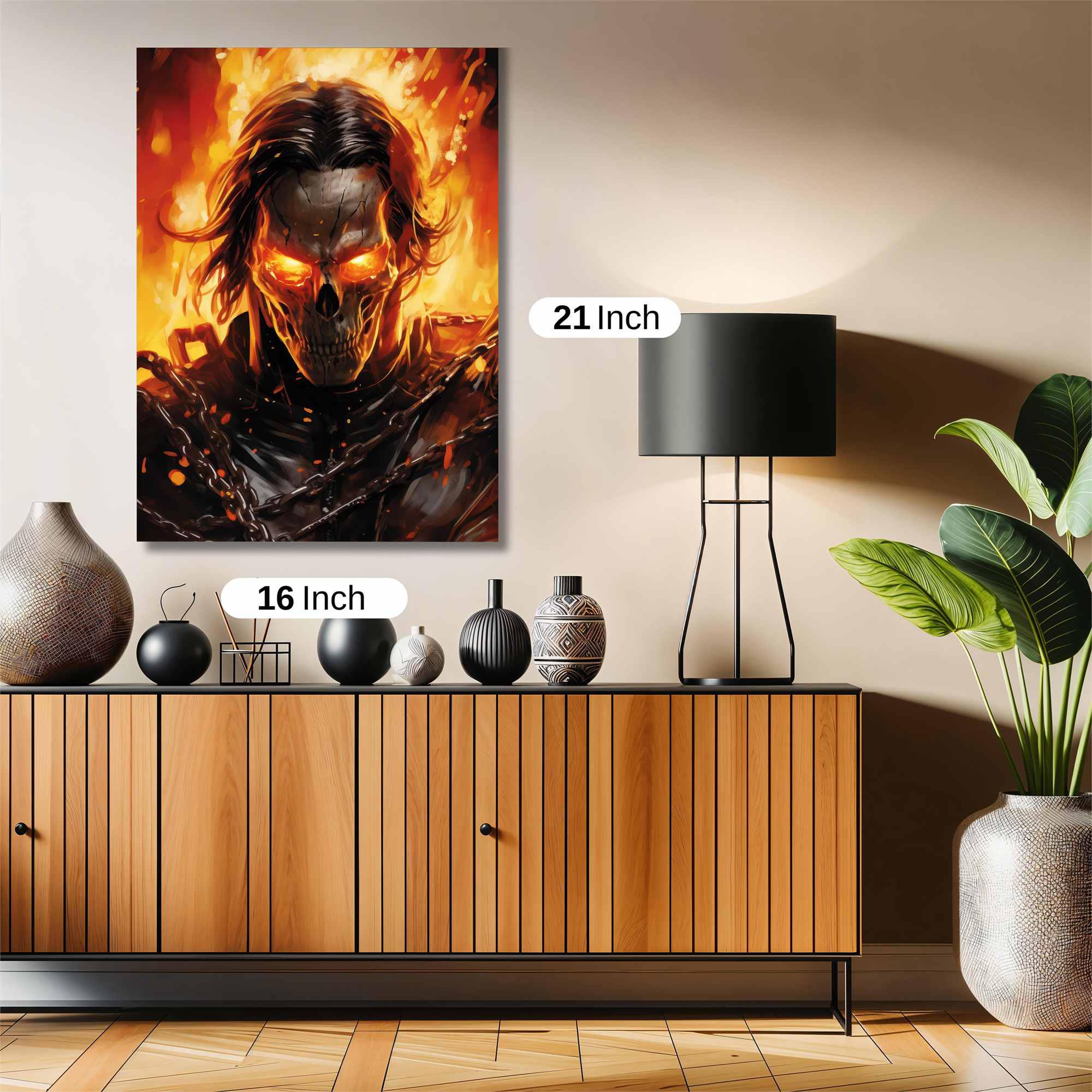 Ghost Inferno Safe Wall Magnetic / M