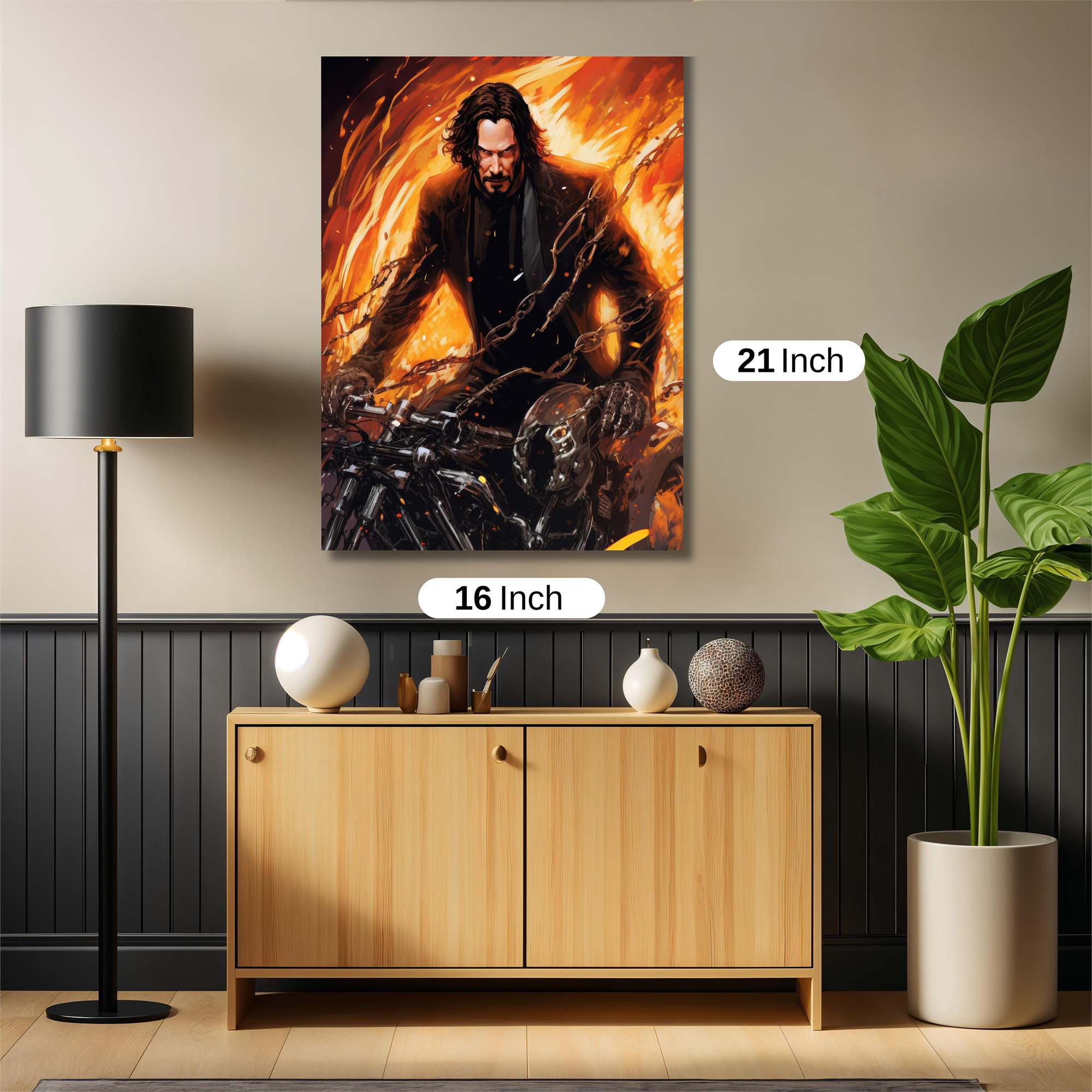 Inferno Avenger Safe Wall Magnetic / M
