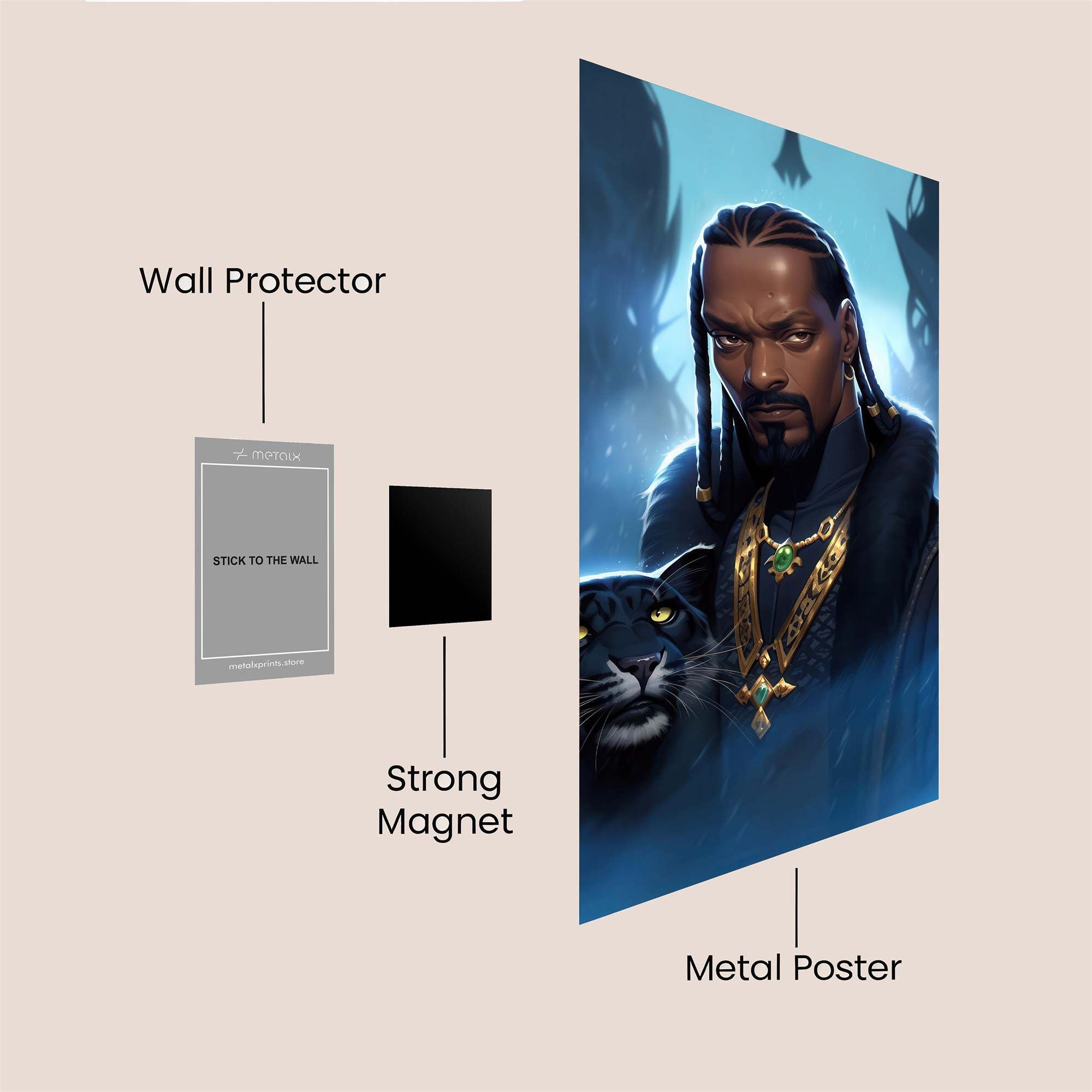 Mystic Enigma Safe Wall Magnetic / M