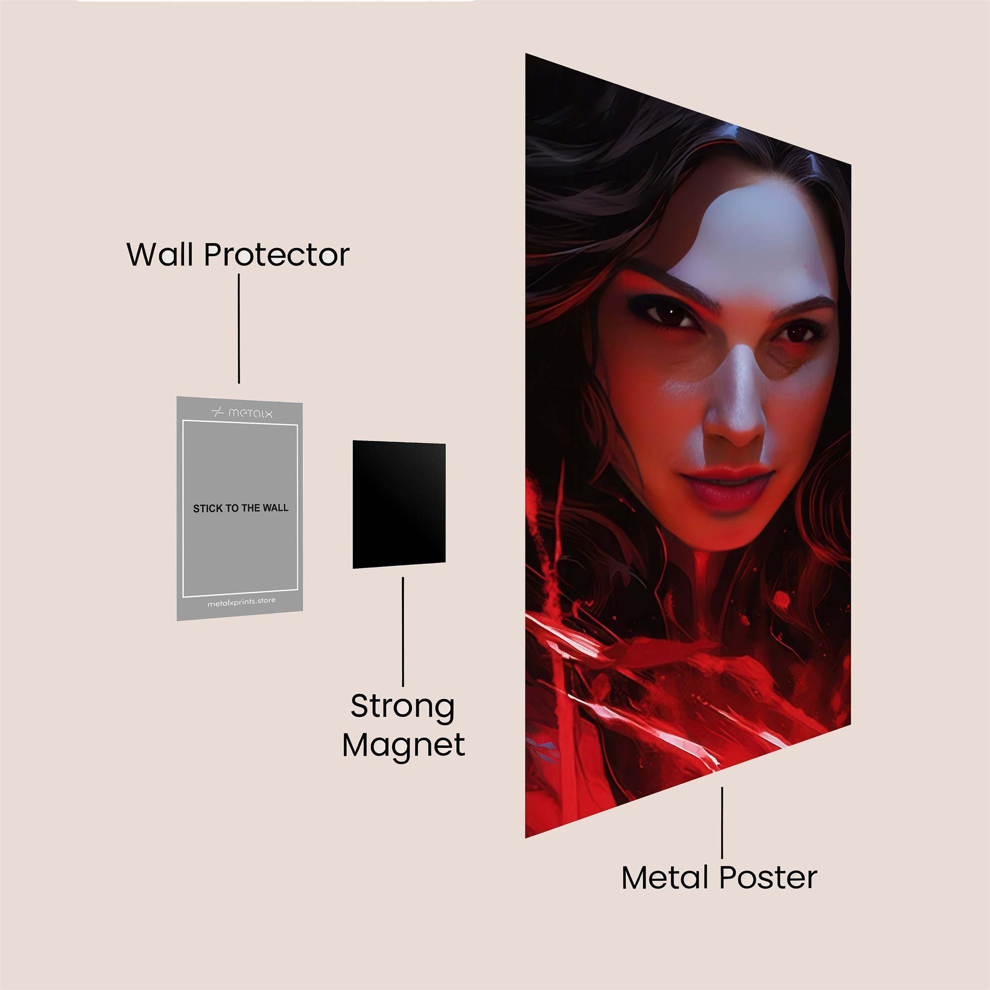 Mystic Brilliance Safe Wall Magnetic / M