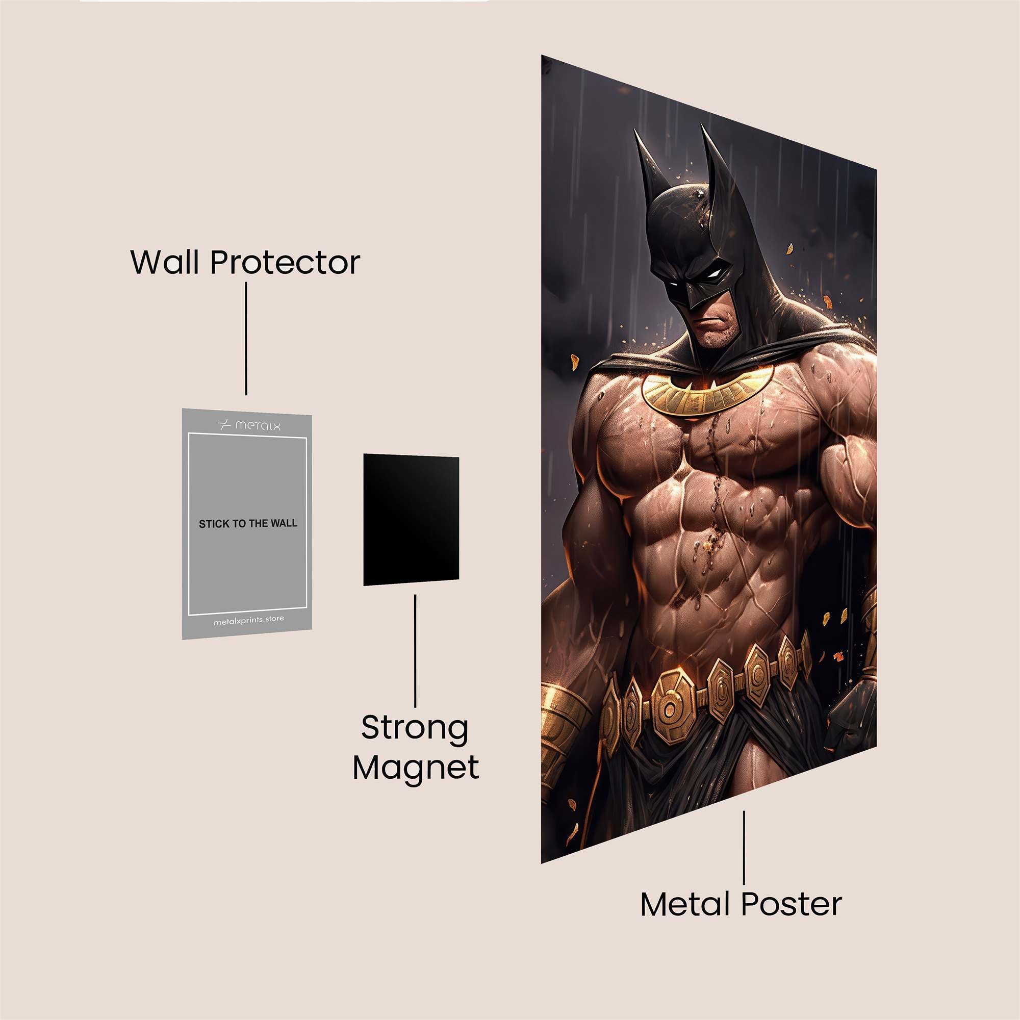 Batman Majesty Safe Wall Magnetic / M