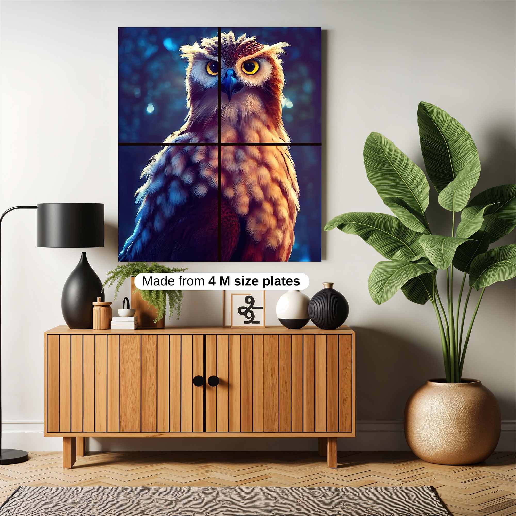 Owl Majesty Safe Wall Magnetic / M