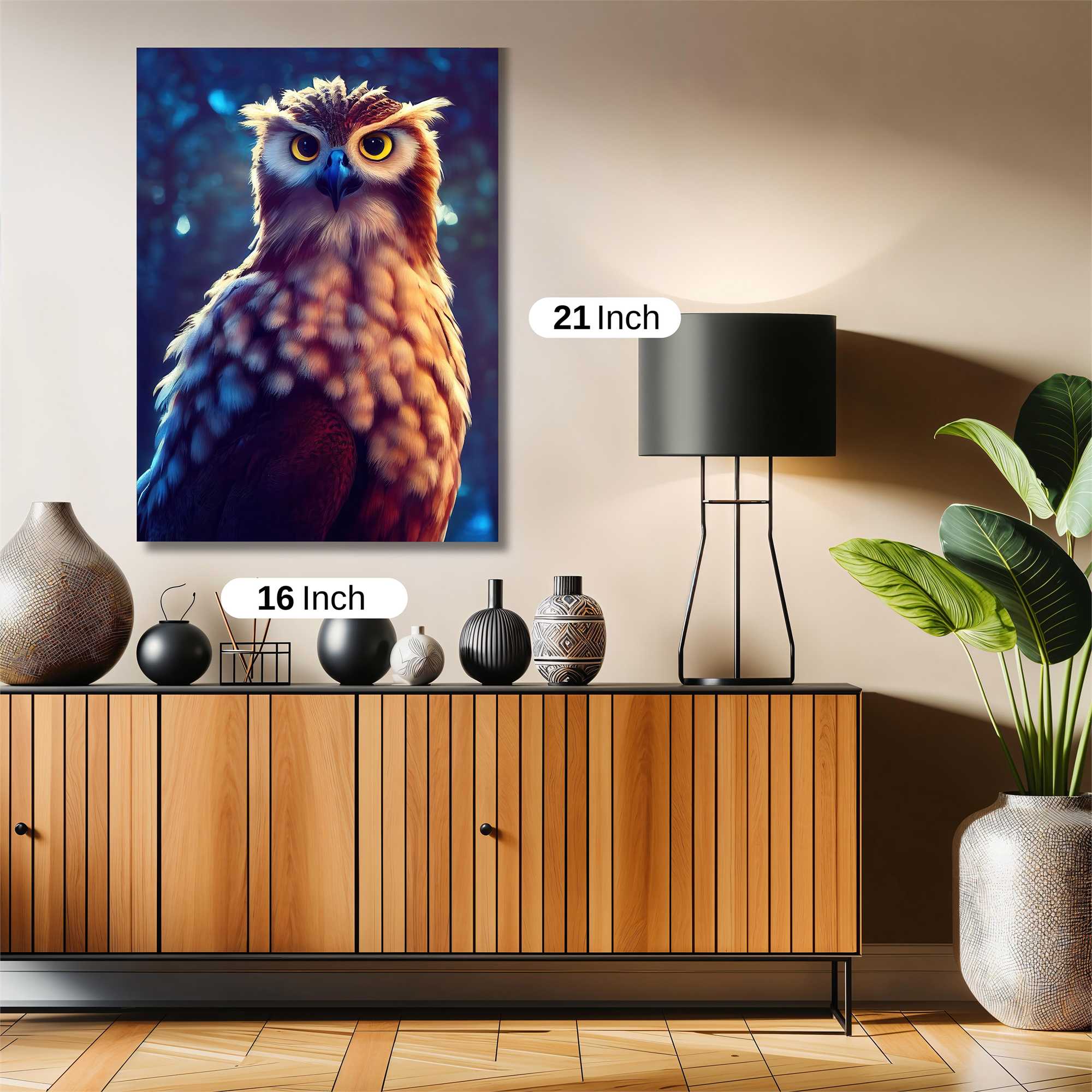 Owl Majesty Safe Wall Magnetic / M