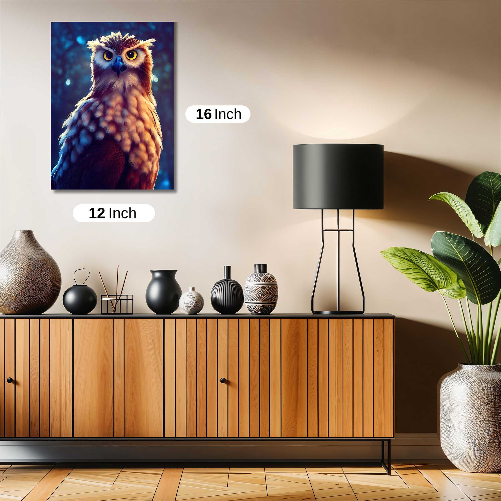 Owl Majesty Safe Wall Magnetic / M