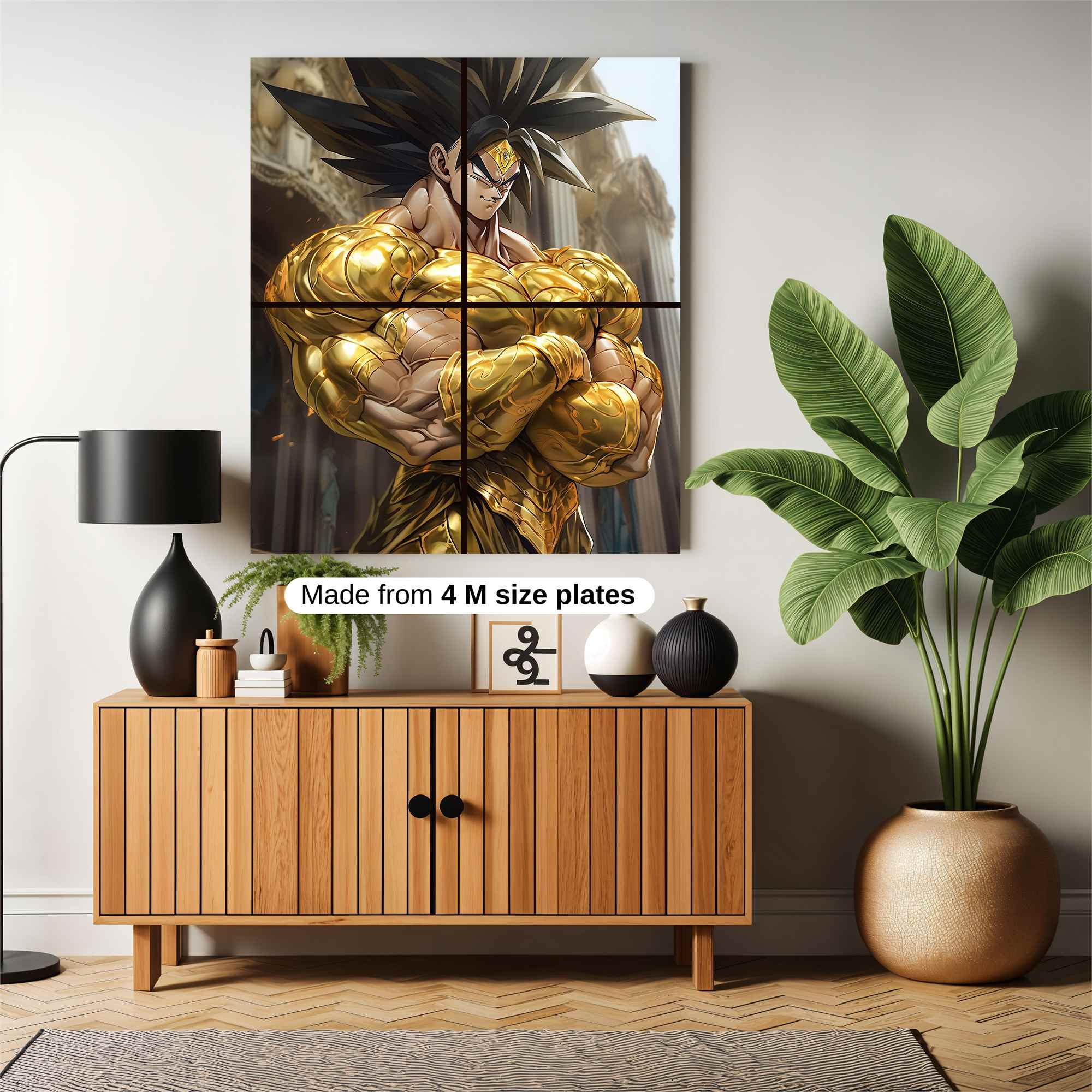 Saiyan Majesty Safe Wall Magnetic / M