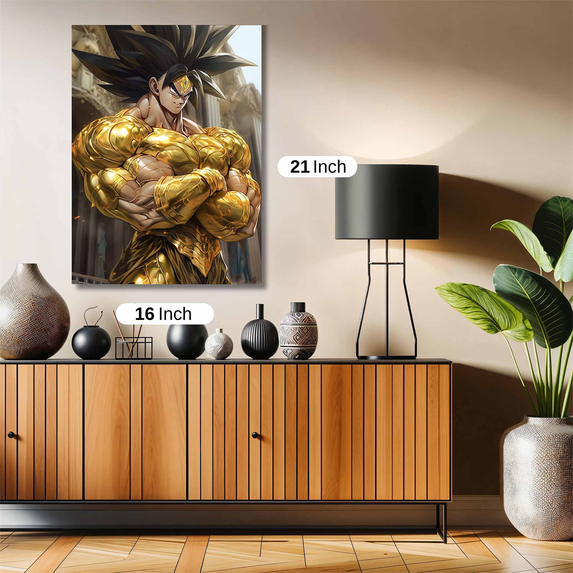 Saiyan Majesty Safe Wall Magnetic / M