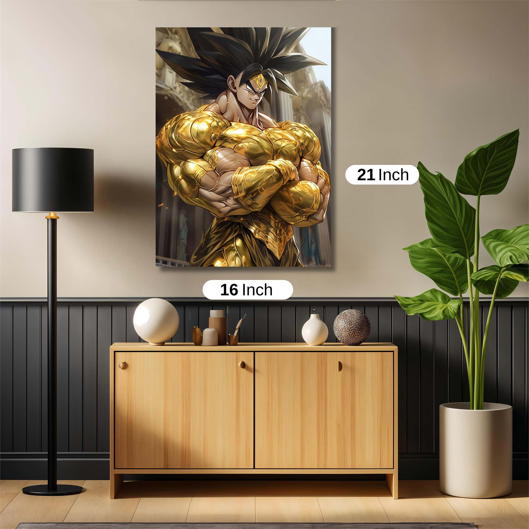 Saiyan Majesty Safe Wall Magnetic / M