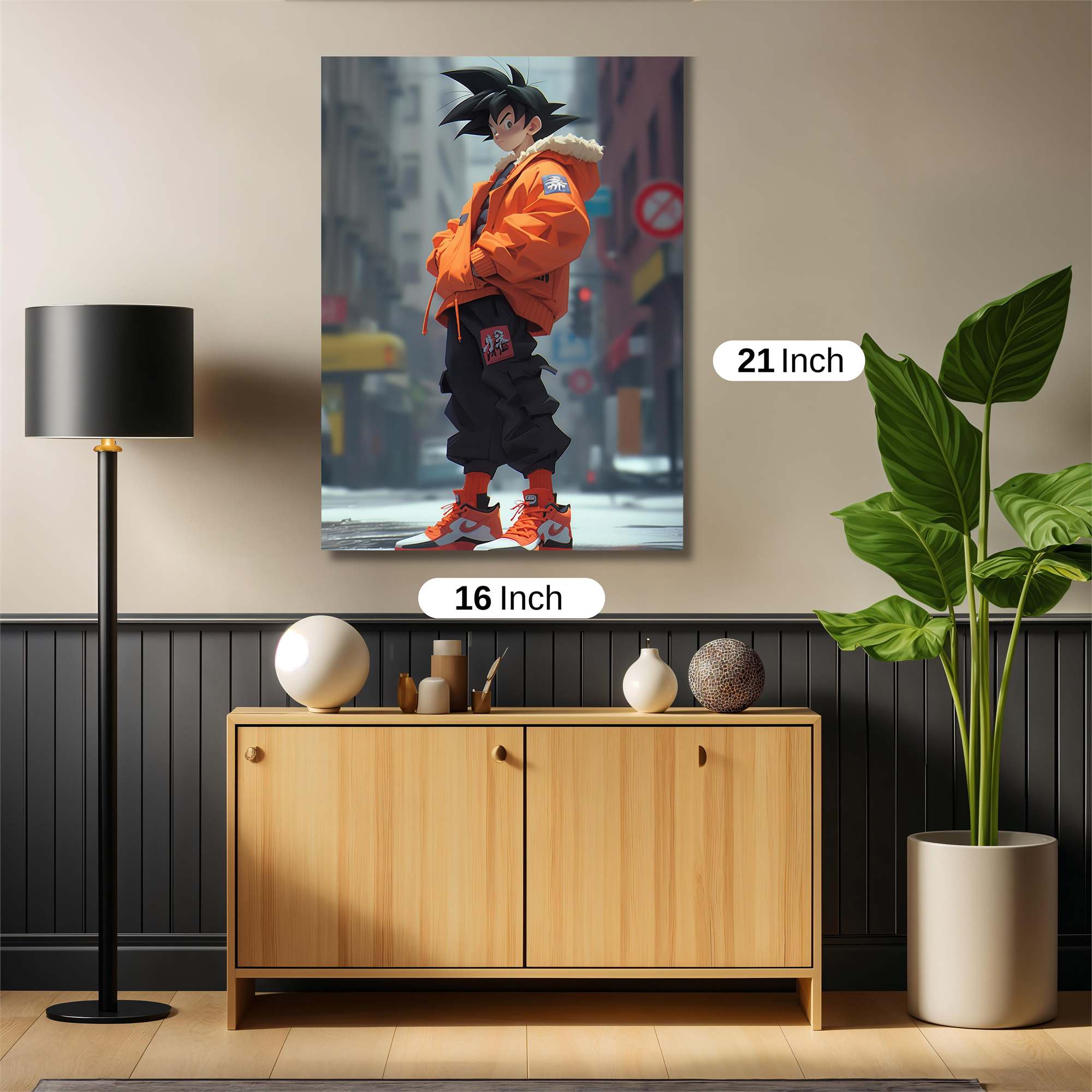 Goku Urbanity Safe Wall Magnetic / M
