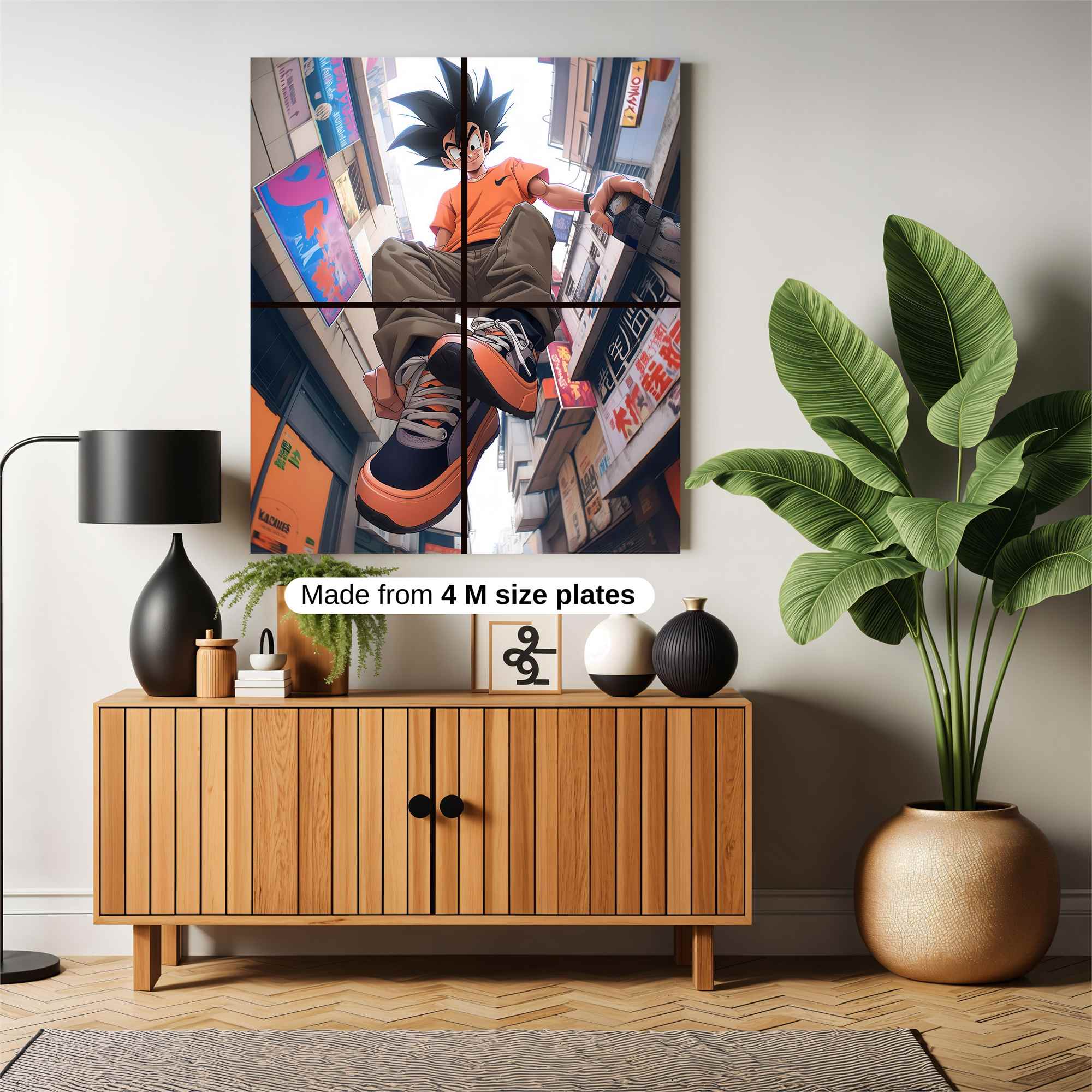 Goku Vibequake Safe Wall Magnetic / M