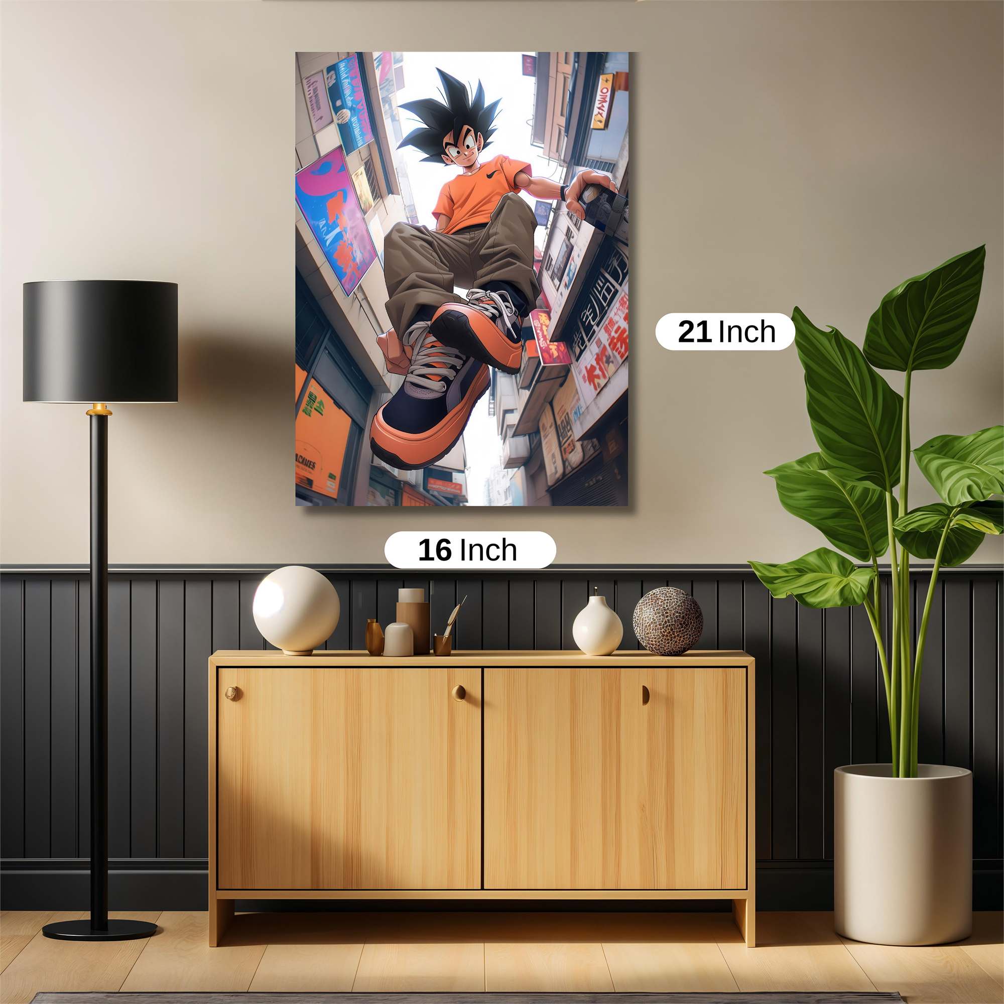 Goku Vibequake Safe Wall Magnetic / M