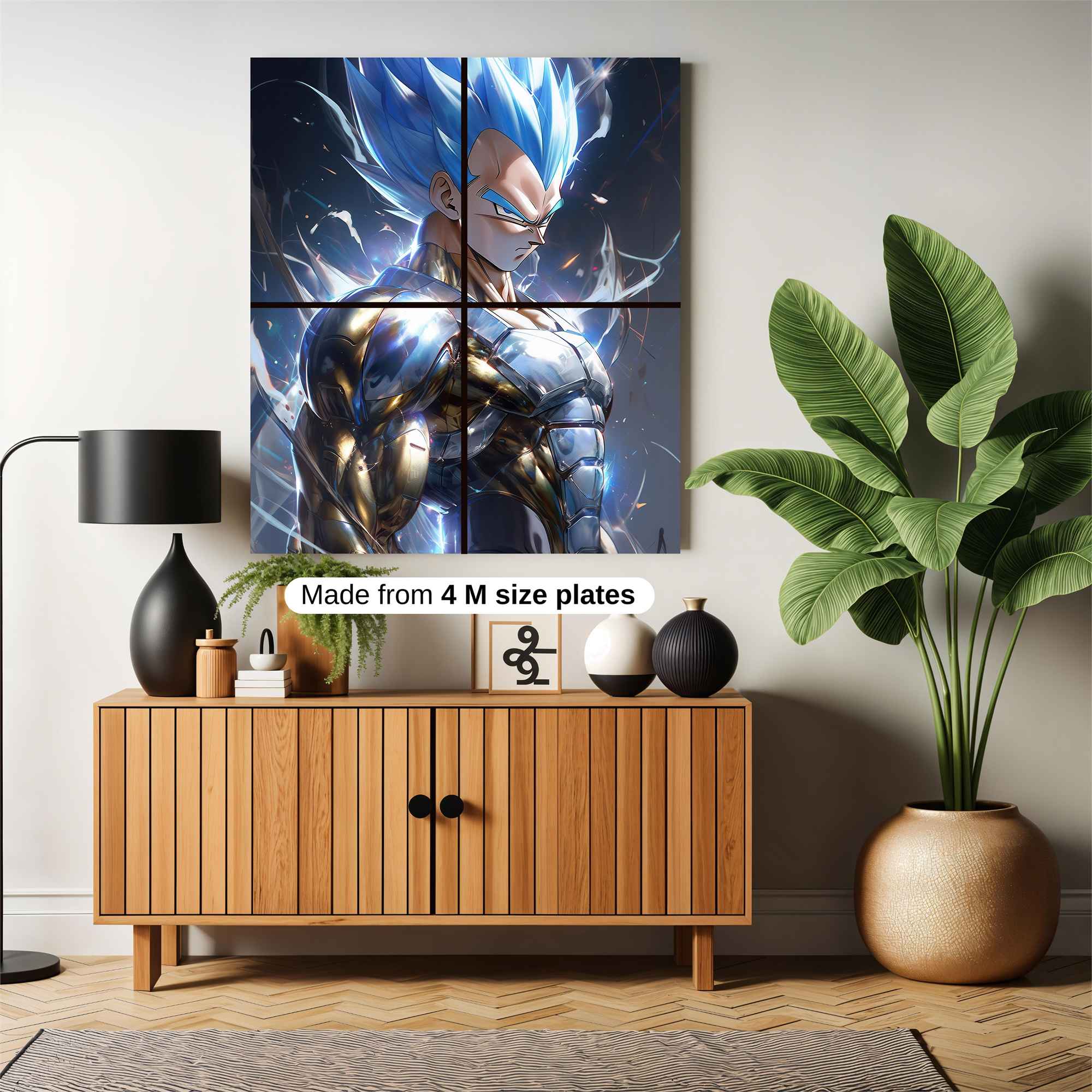 Vegeta Ascendance Safe Wall Magnetic / M