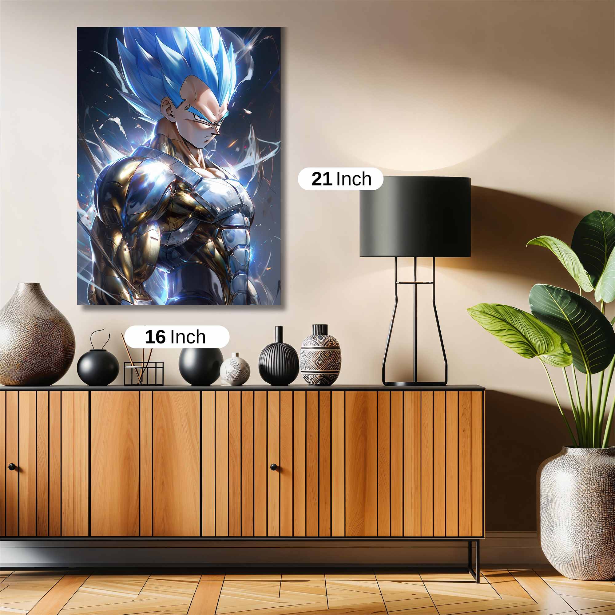 Vegeta Ascendance Safe Wall Magnetic / M