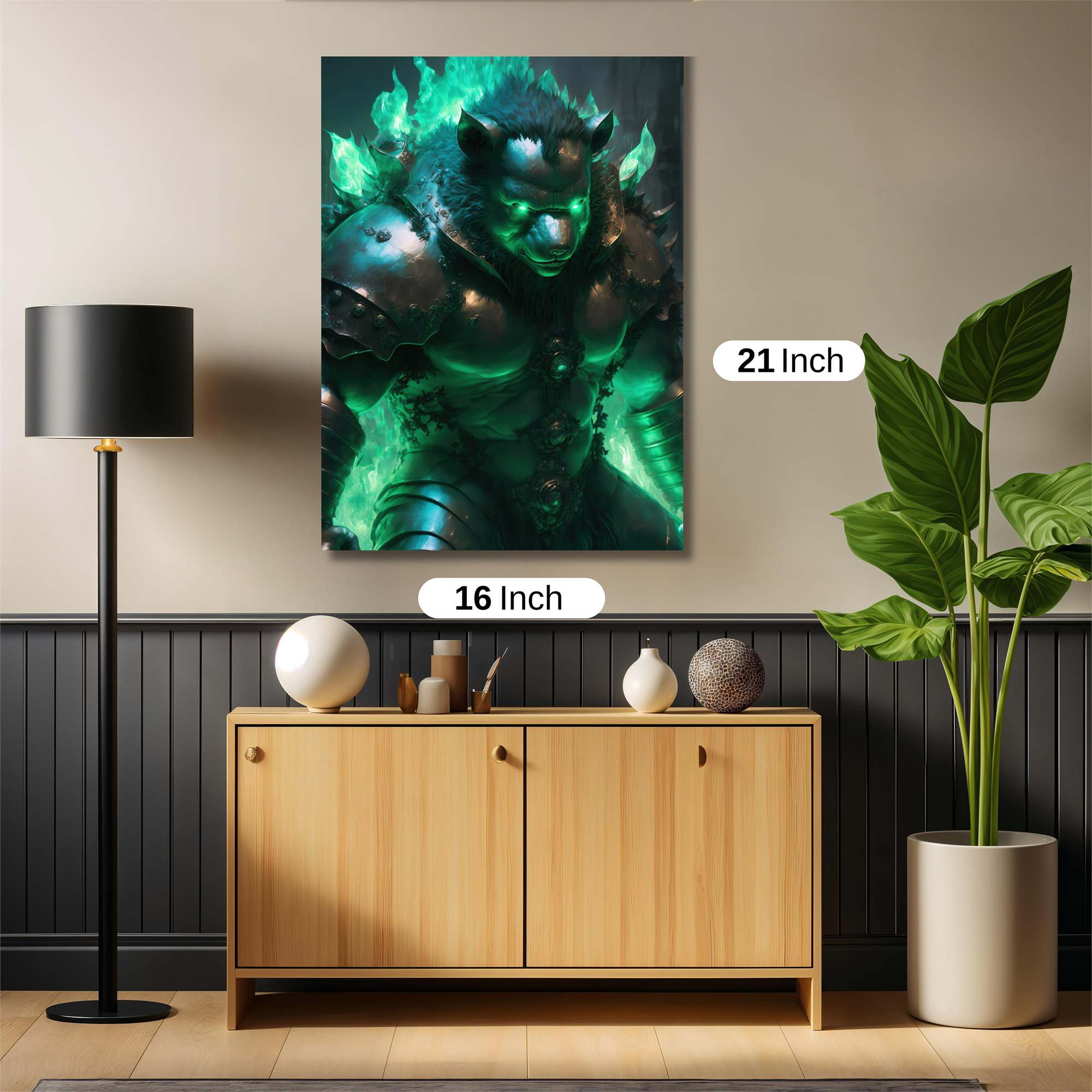 Inferno Beast Safe Wall Magnetic / M