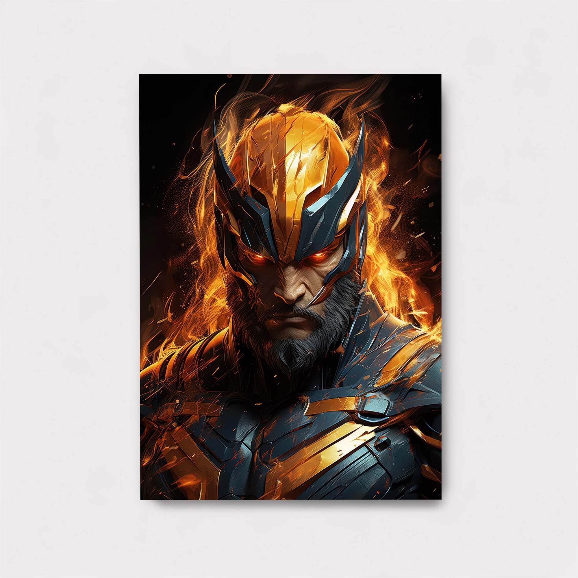 Fiery Conqueror Safe Wall Magnetic / M
