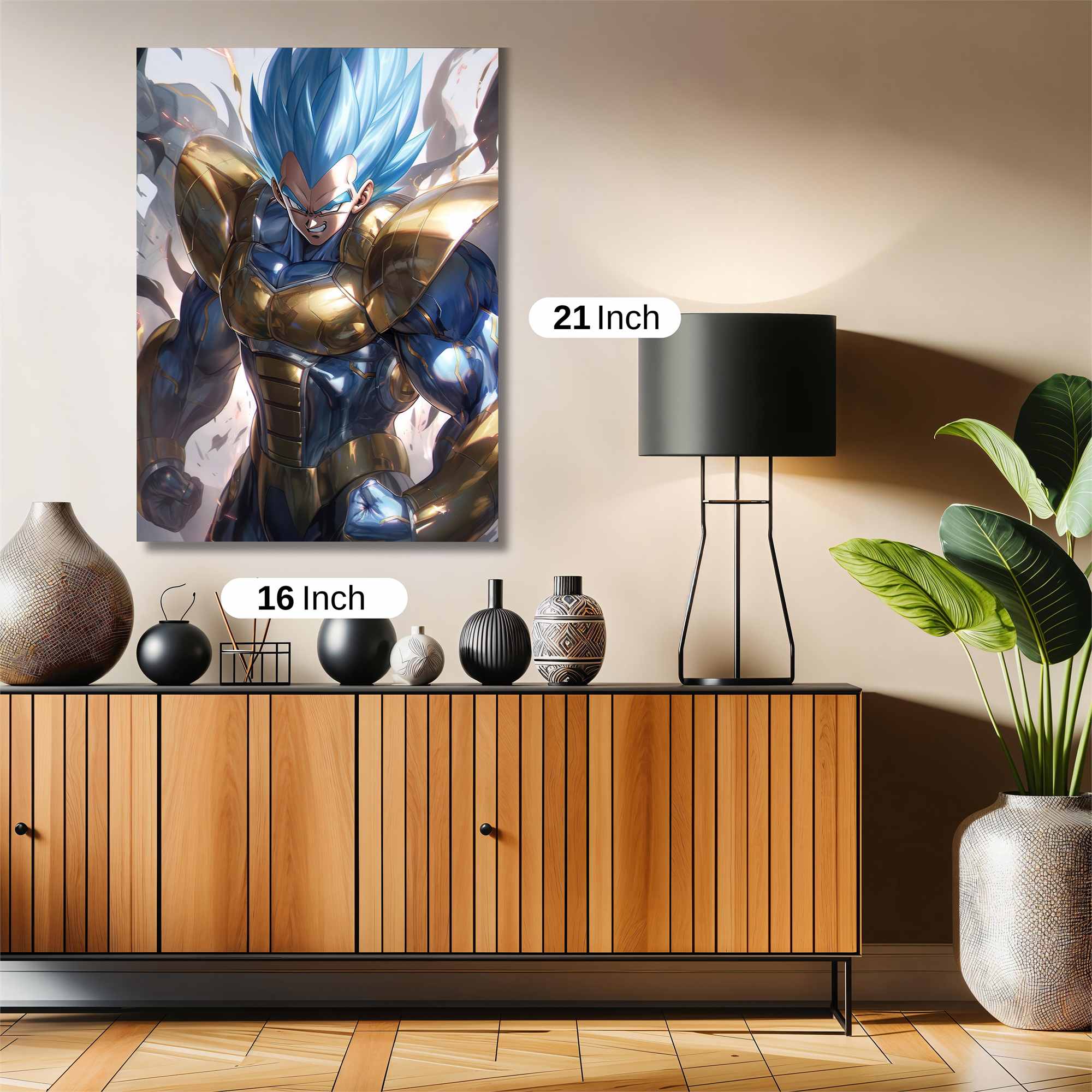 Vegeta Bravado Safe Wall Magnetic / M