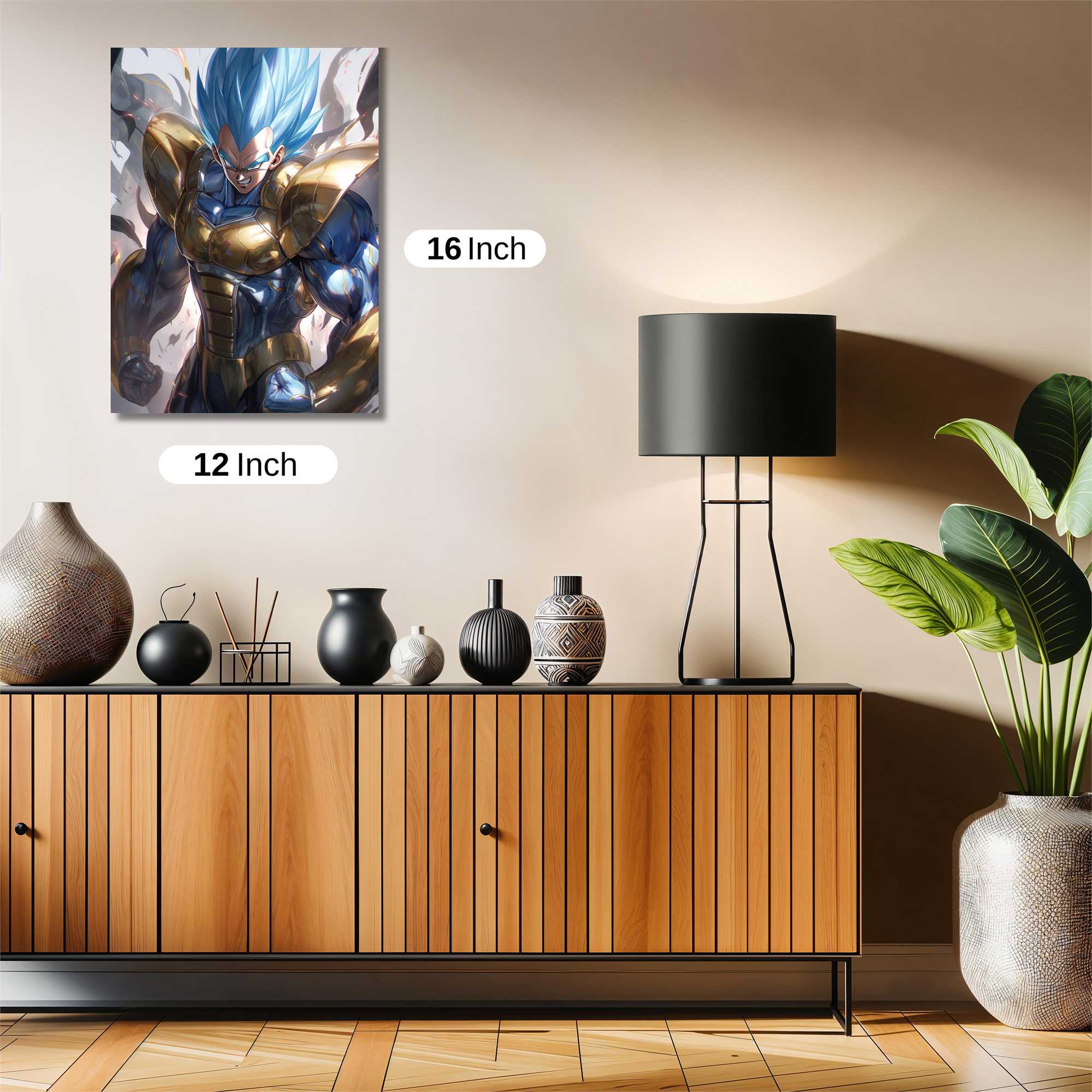 Vegeta Bravado Safe Wall Magnetic / M