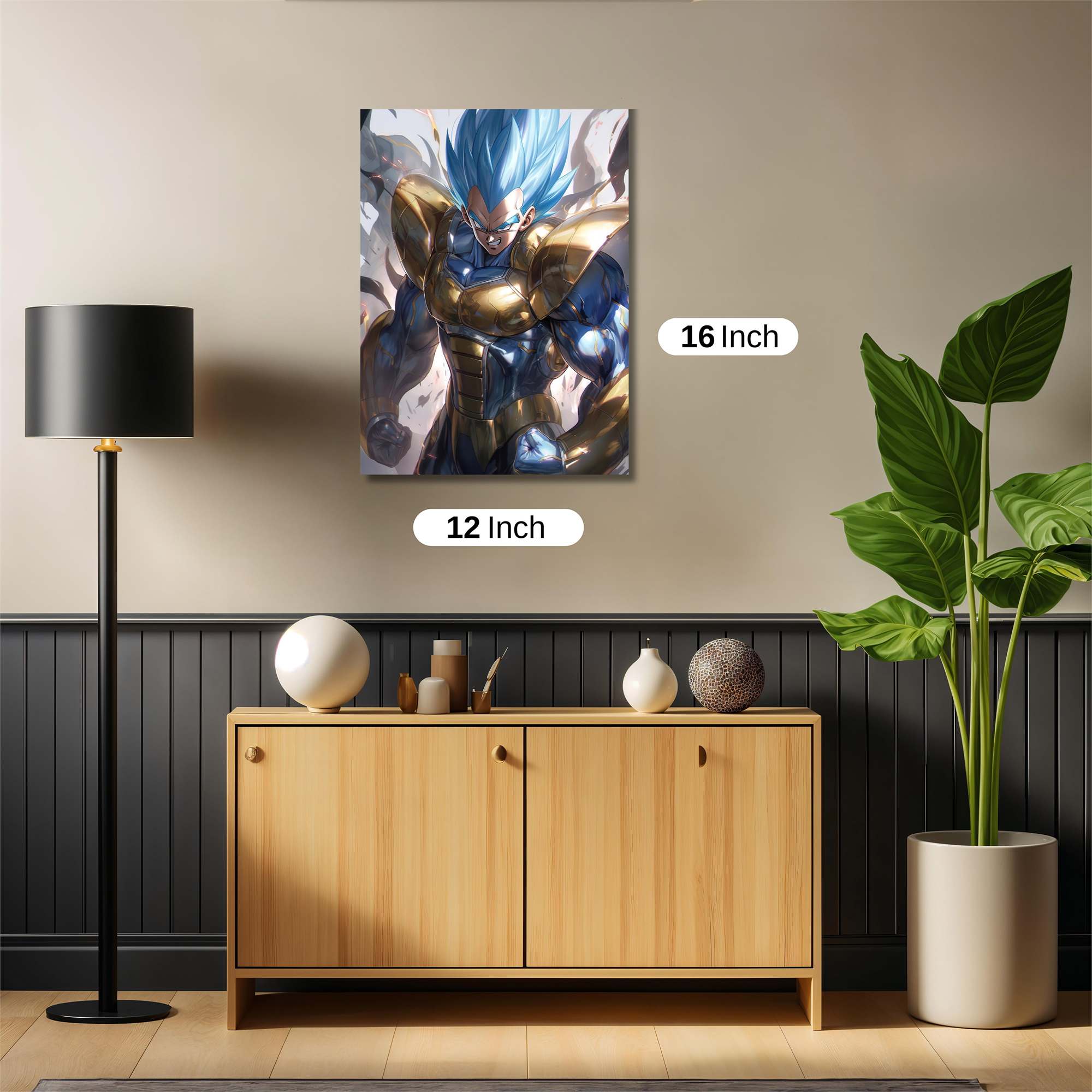Vegeta Bravado Safe Wall Magnetic / M