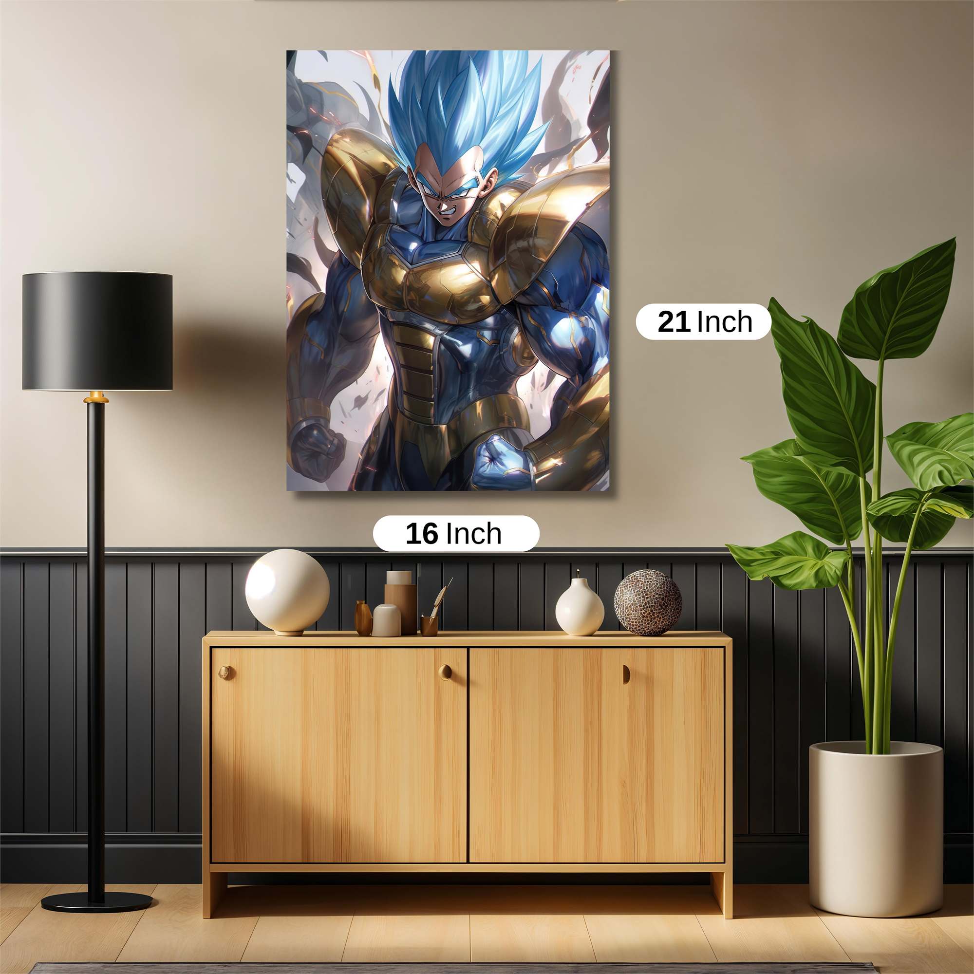 Vegeta Bravado Safe Wall Magnetic / M