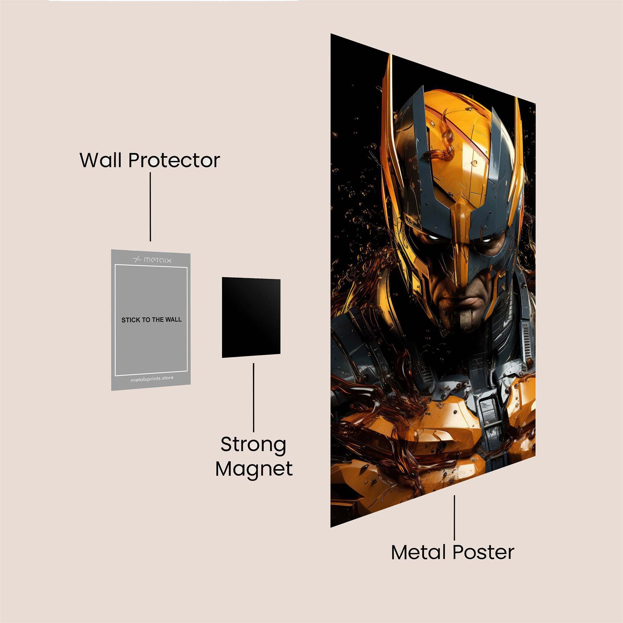 Armored Intensity Safe Wall Magnetic / M