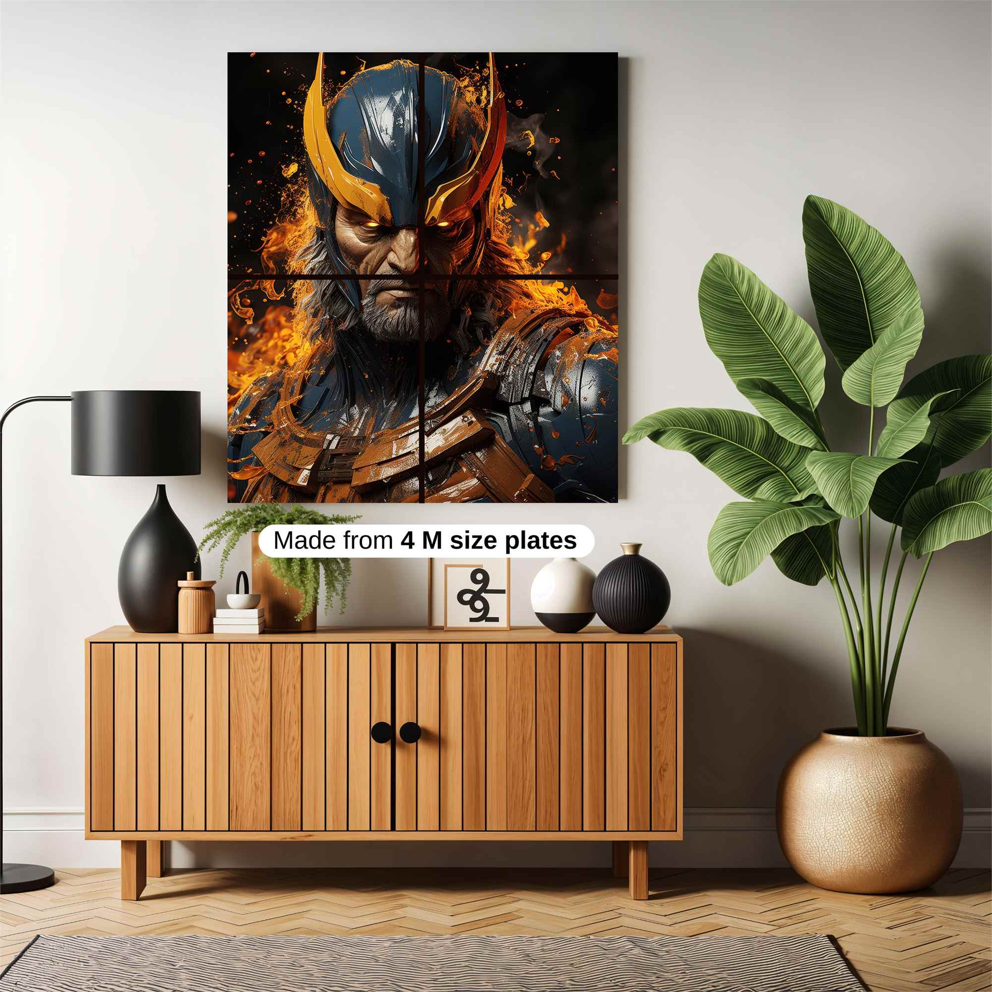 Heroic Blaze Safe Wall Magnetic / M