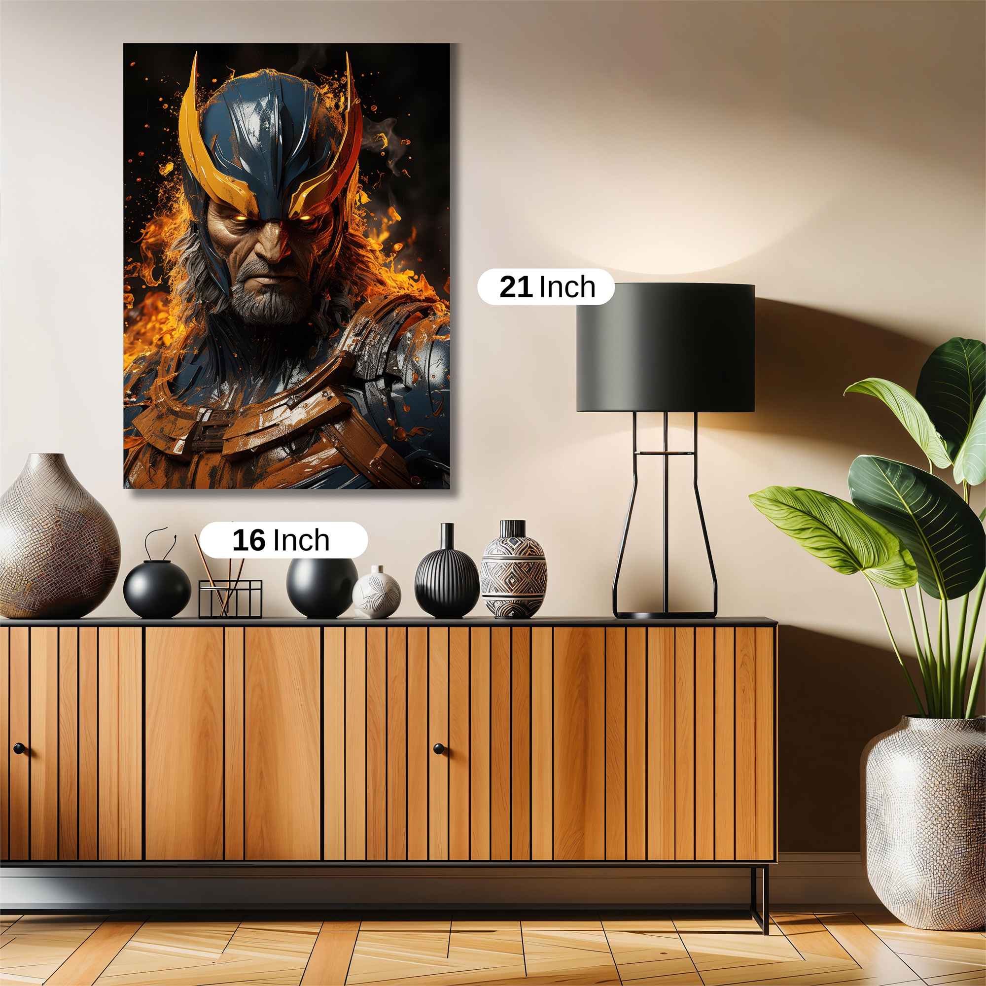 Heroic Blaze Safe Wall Magnetic / M