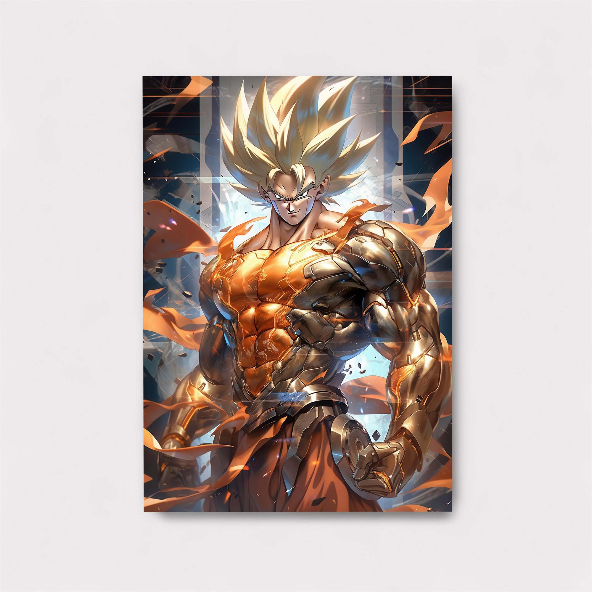Saiyan Blaze Safe Wall Magnetic / M