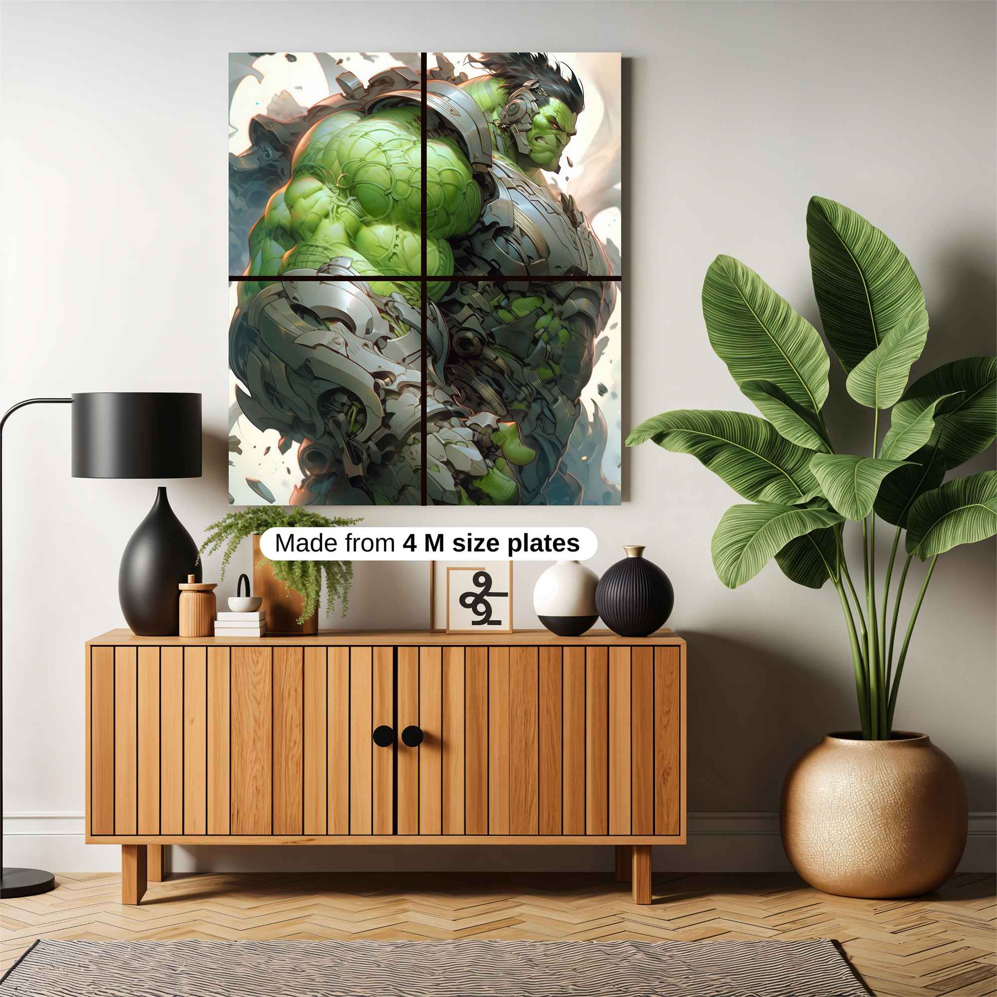 Hulk Rampage Safe Wall Magnetic / M