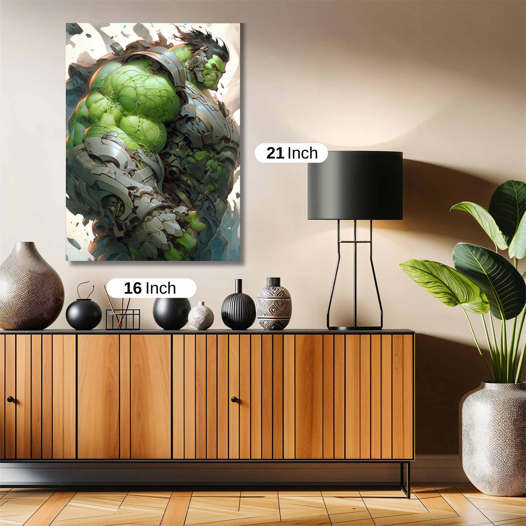 Hulk Rampage Safe Wall Magnetic / M