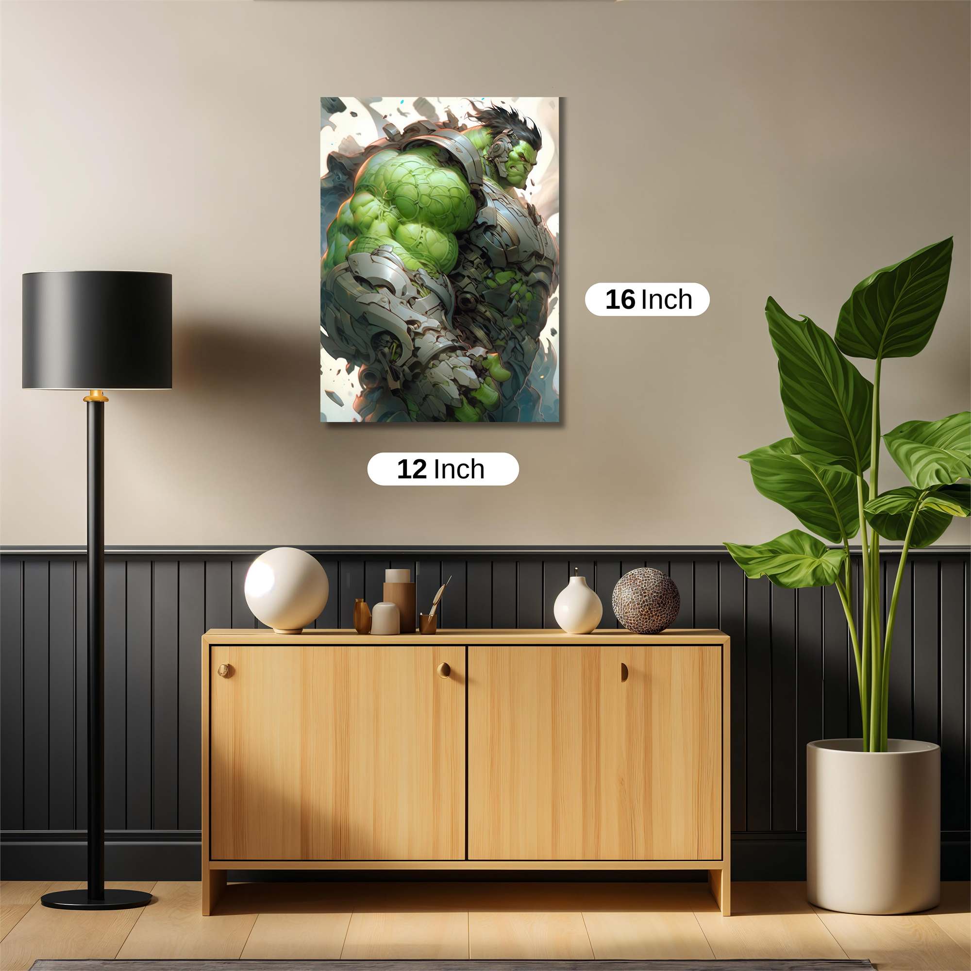 Hulk Rampage Safe Wall Magnetic / M