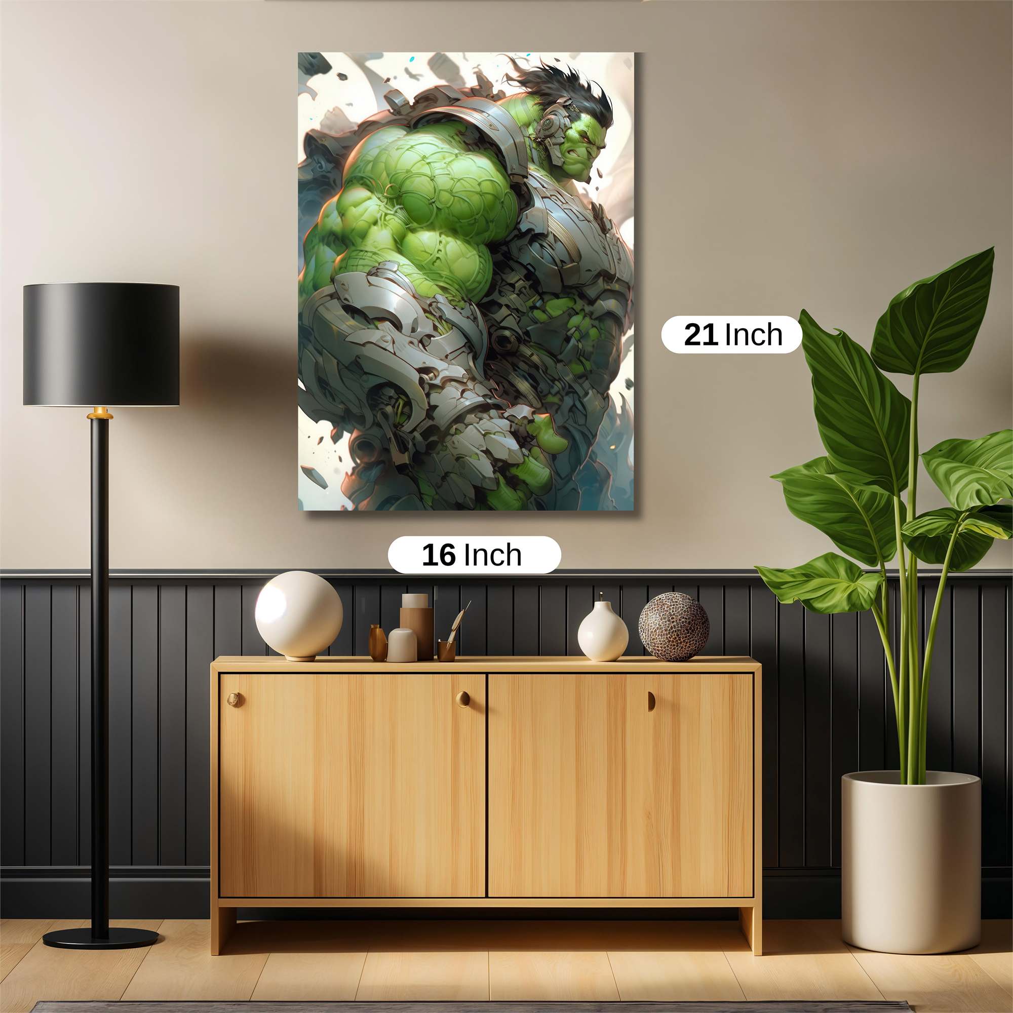Hulk Rampage Safe Wall Magnetic / M