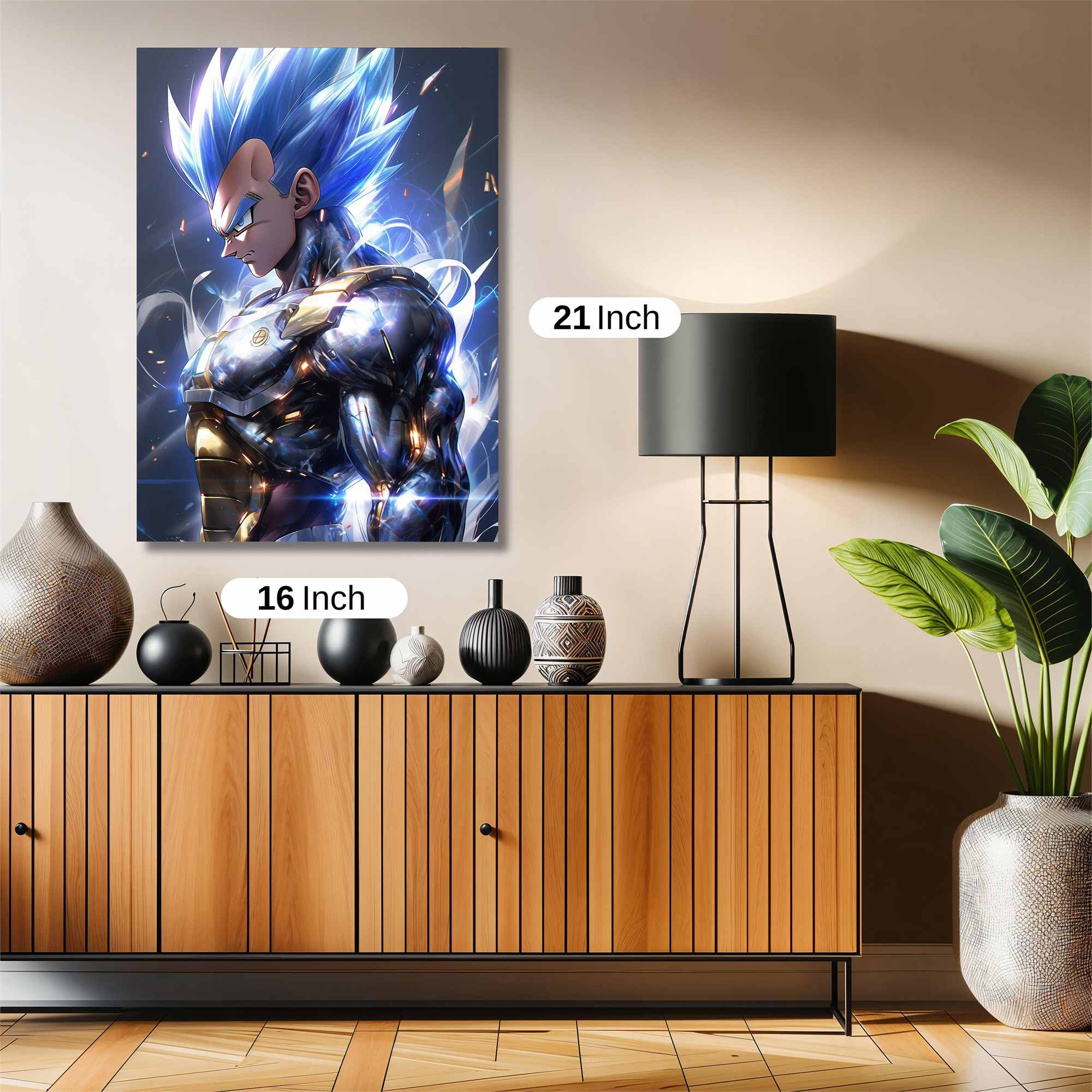 Vegeta Radiance Safe Wall Magnetic / M