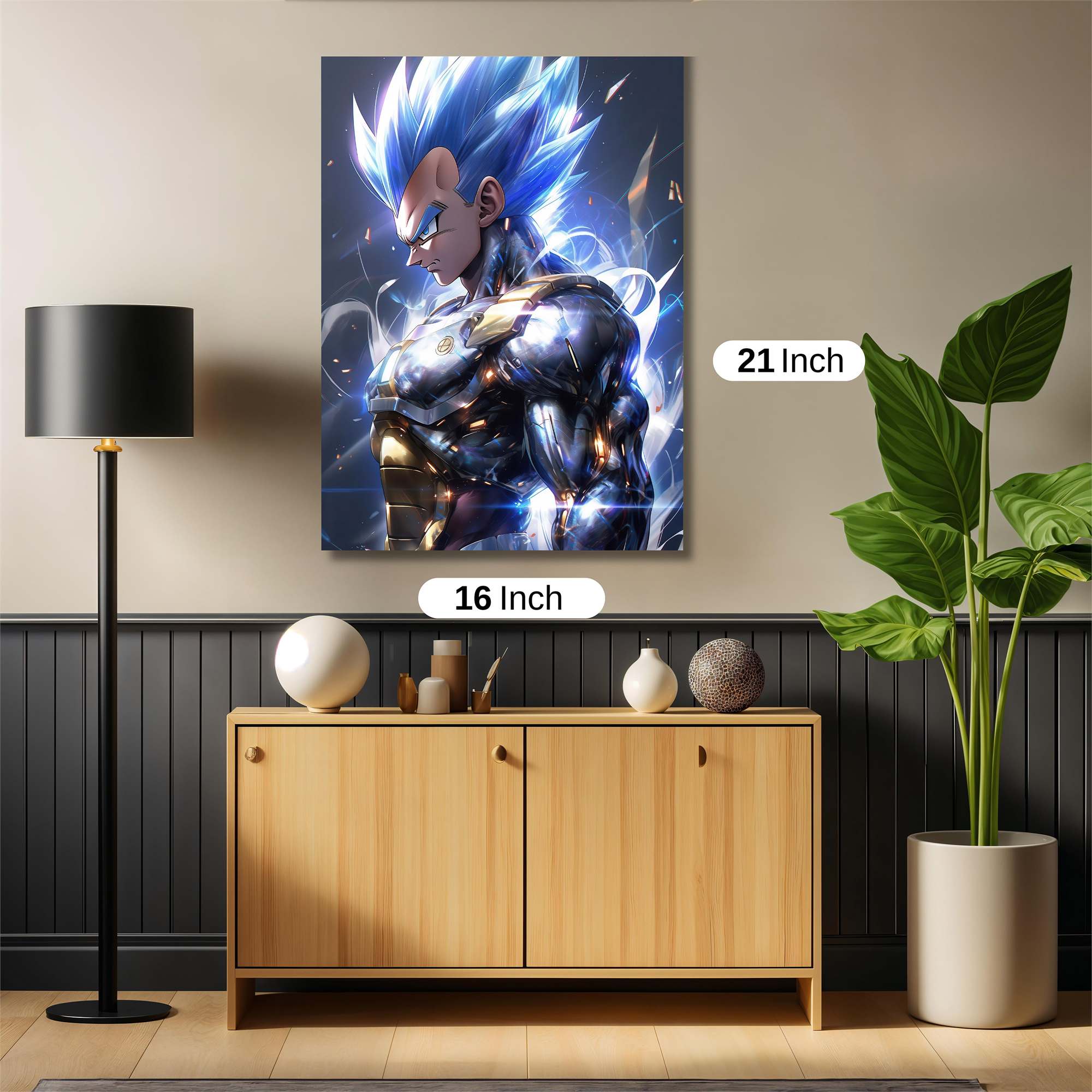 Vegeta Radiance Safe Wall Magnetic / M