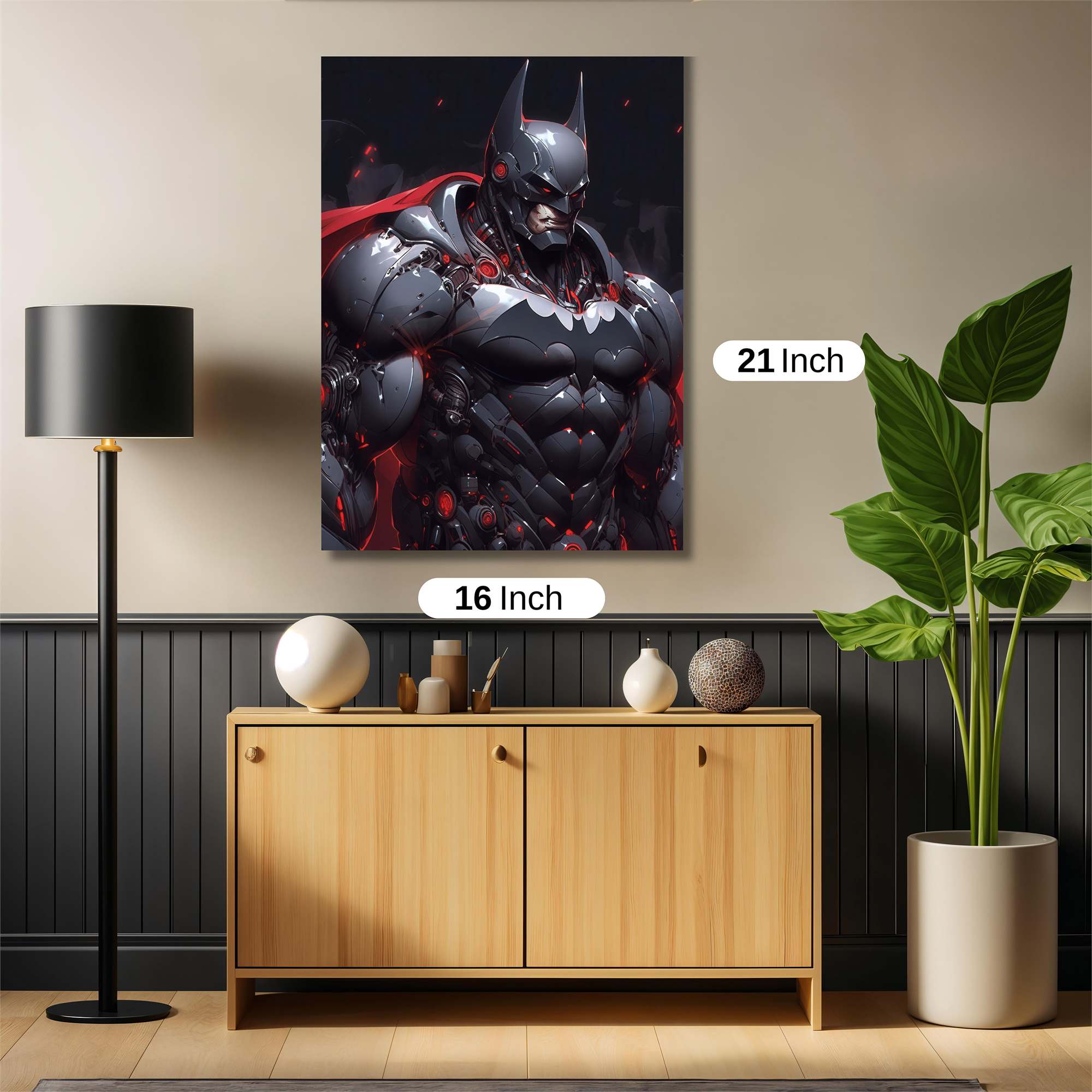 Batman Vanguard Safe Wall Magnetic / M