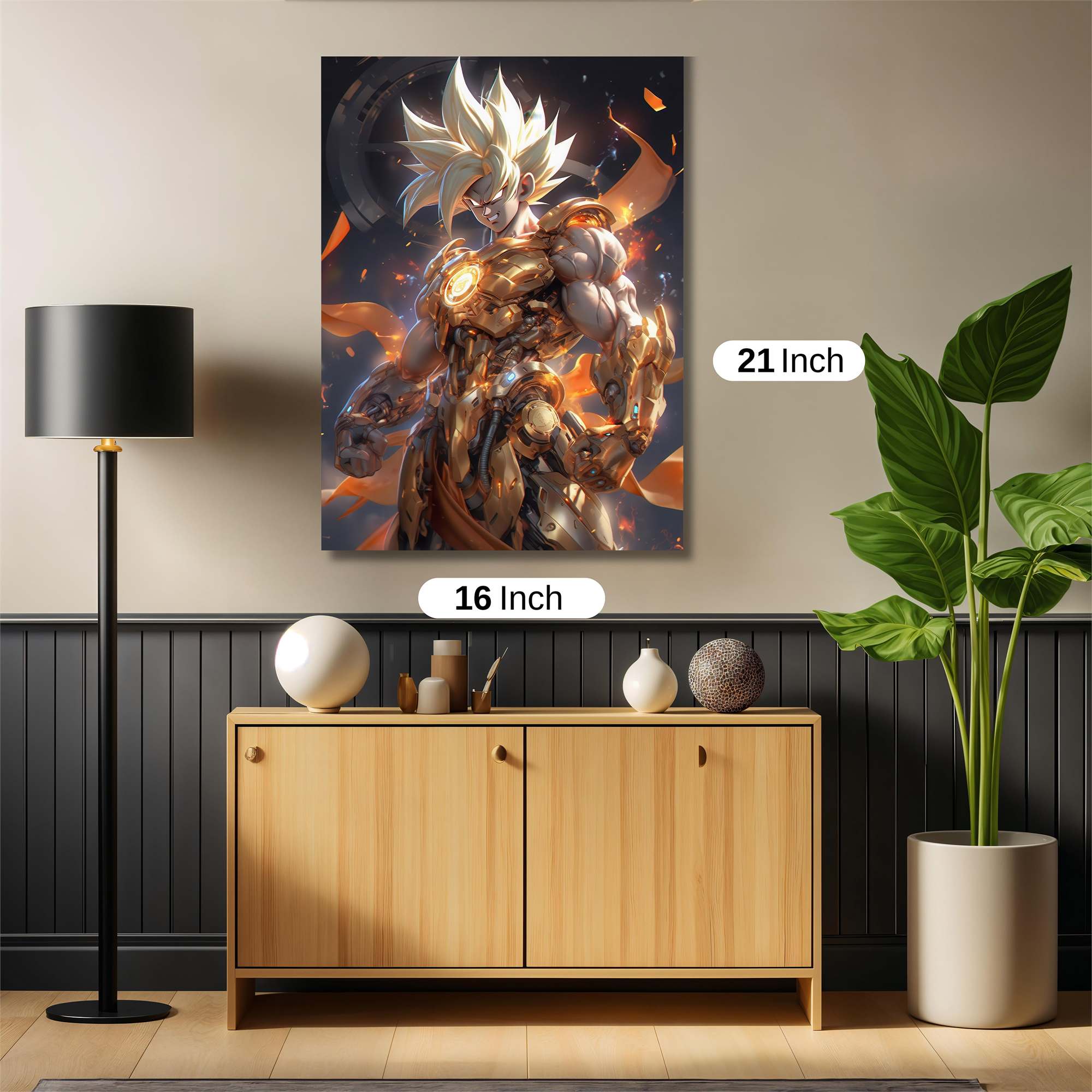 Golden Ascension Safe Wall Magnetic / M